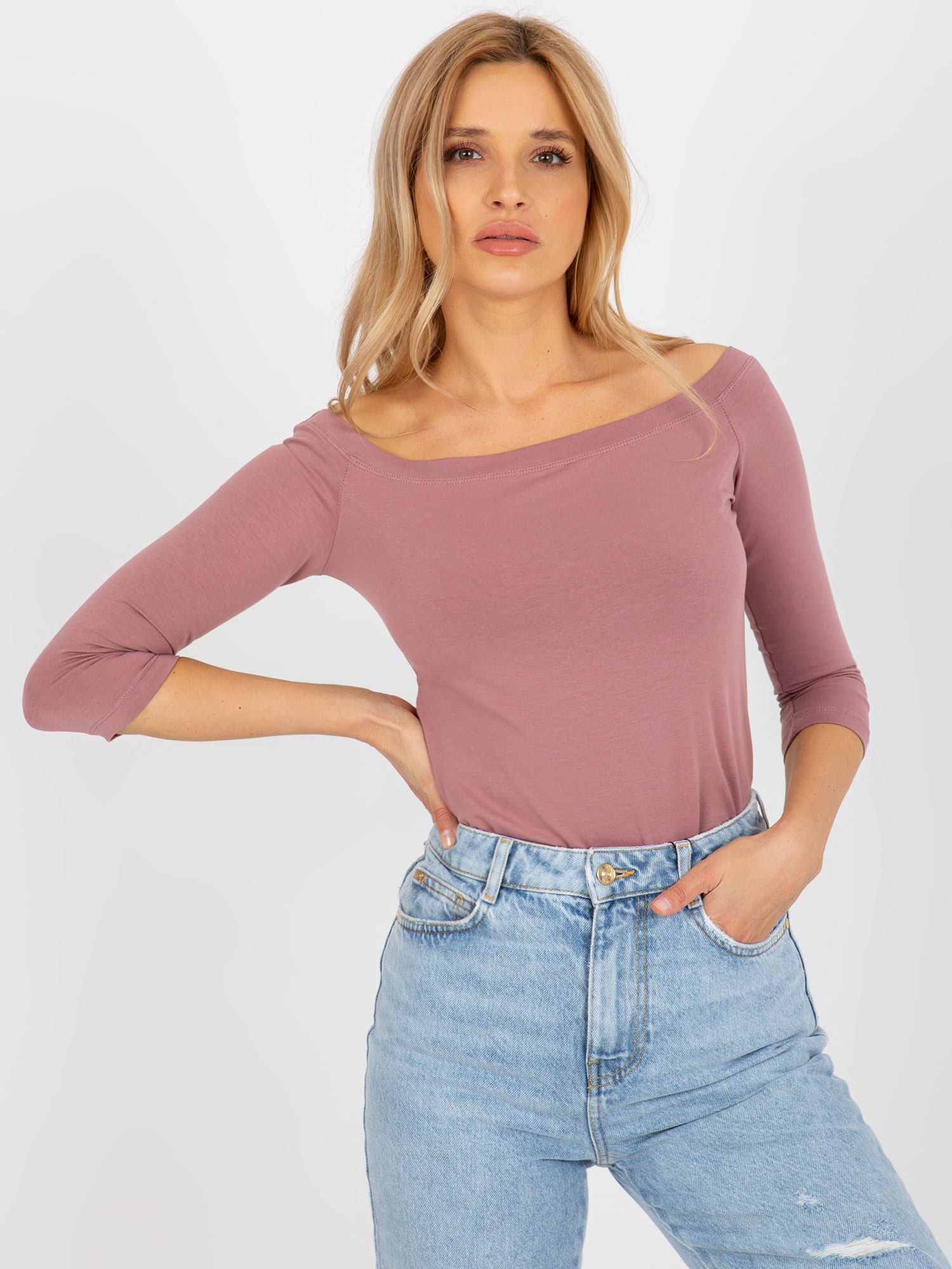 Blouse-RV-BZ-4692.09-dark pink