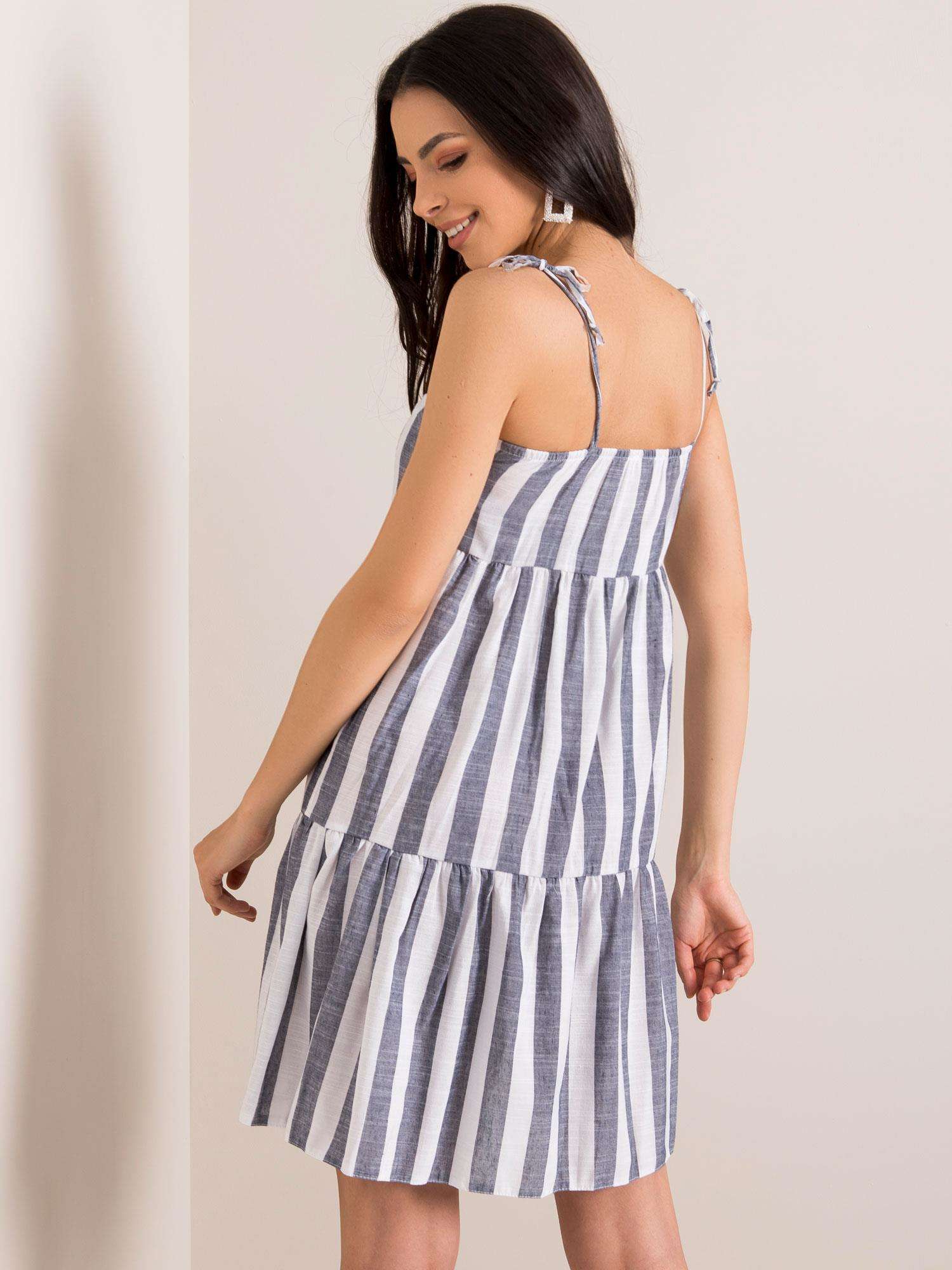 Dress-LK-SK-507684.14-white-navy blue