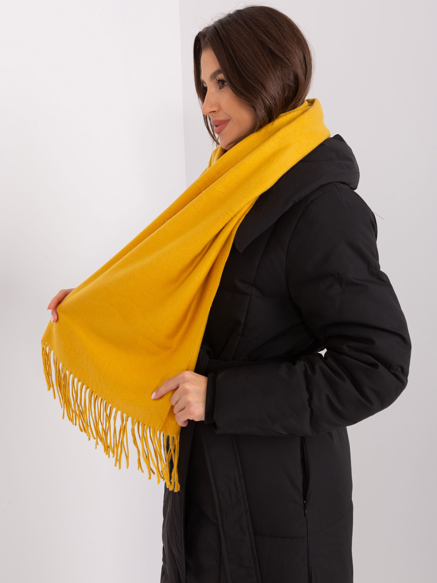 Scarf-AT-SZ-23185.90P-dark yellow