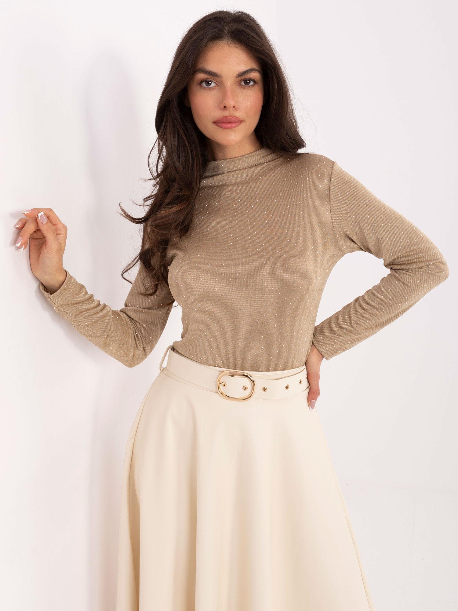 Blouse-IT-BZ-15368-1.04-dark beige