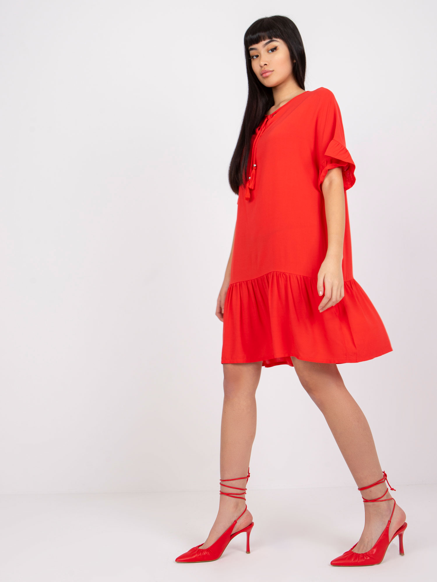Dress-D73761M30306A-red