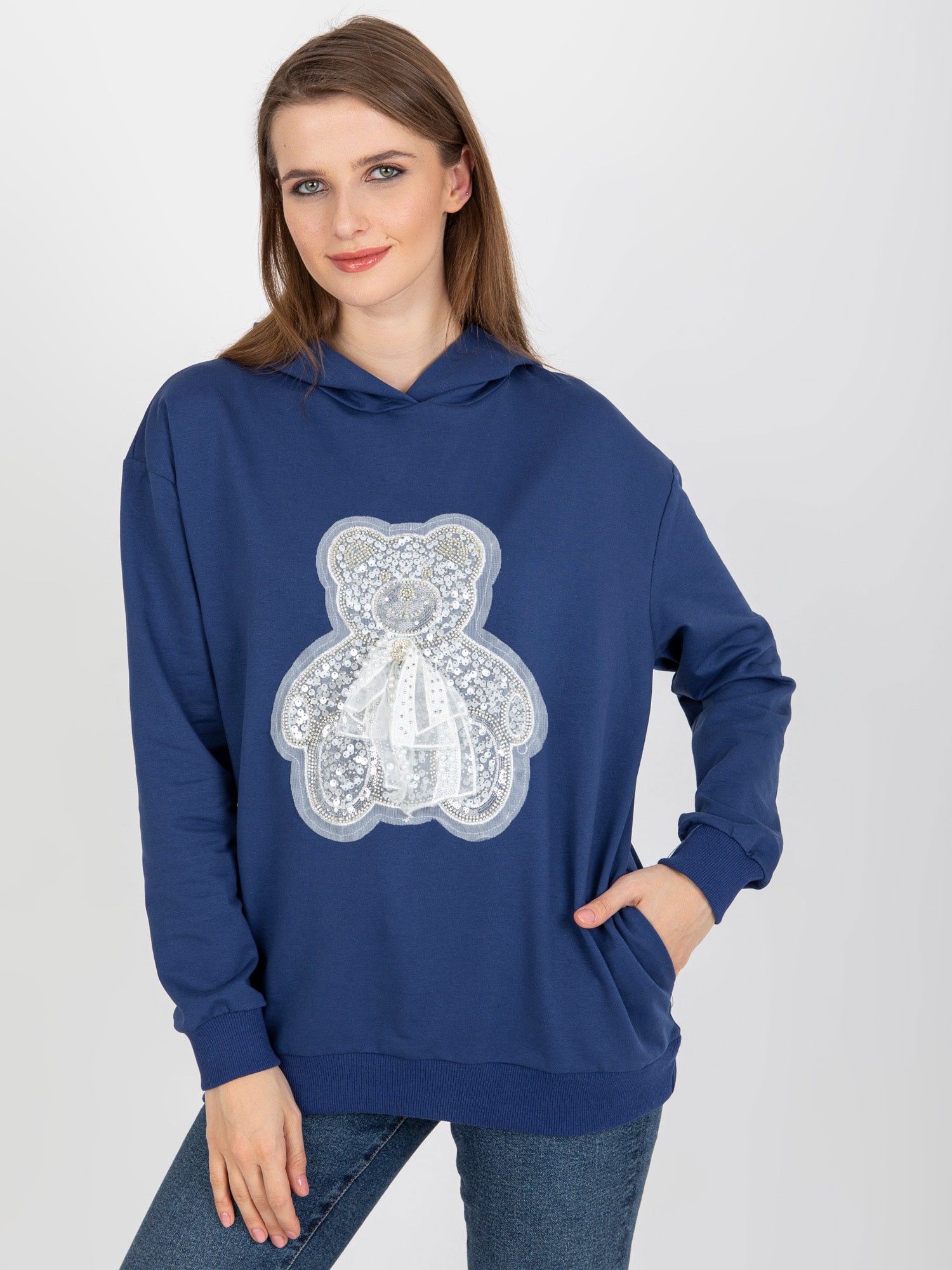 Sweatshirt-FA-BL-8436.40-navy blue