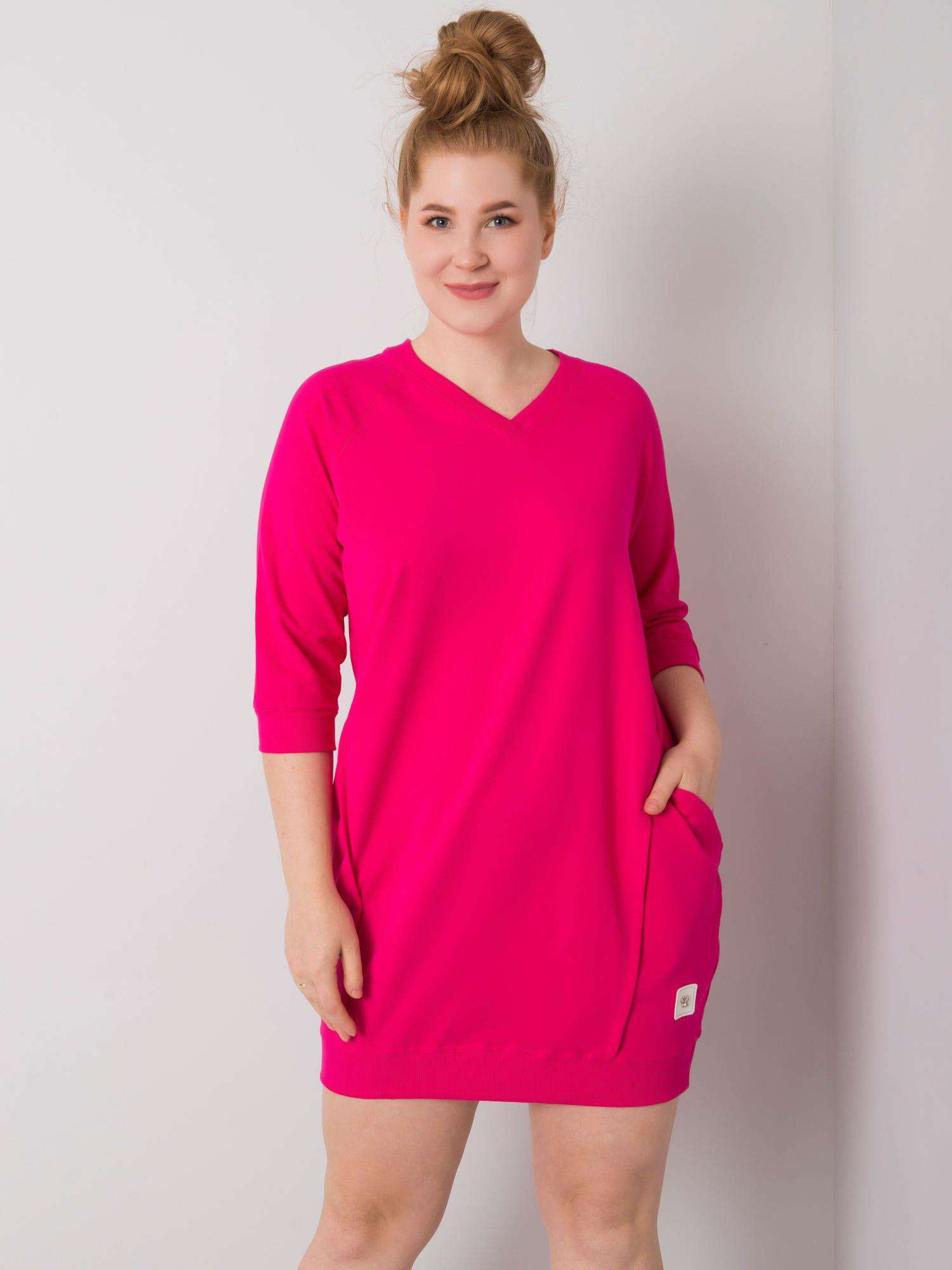 Dress-RV-SK-6847.59P-Fuchsia
