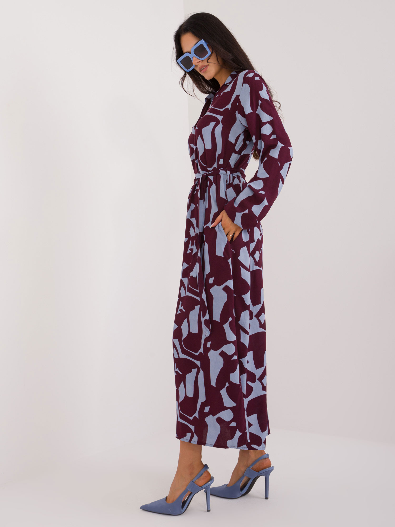 Dress-D73771M30433A-burgundy