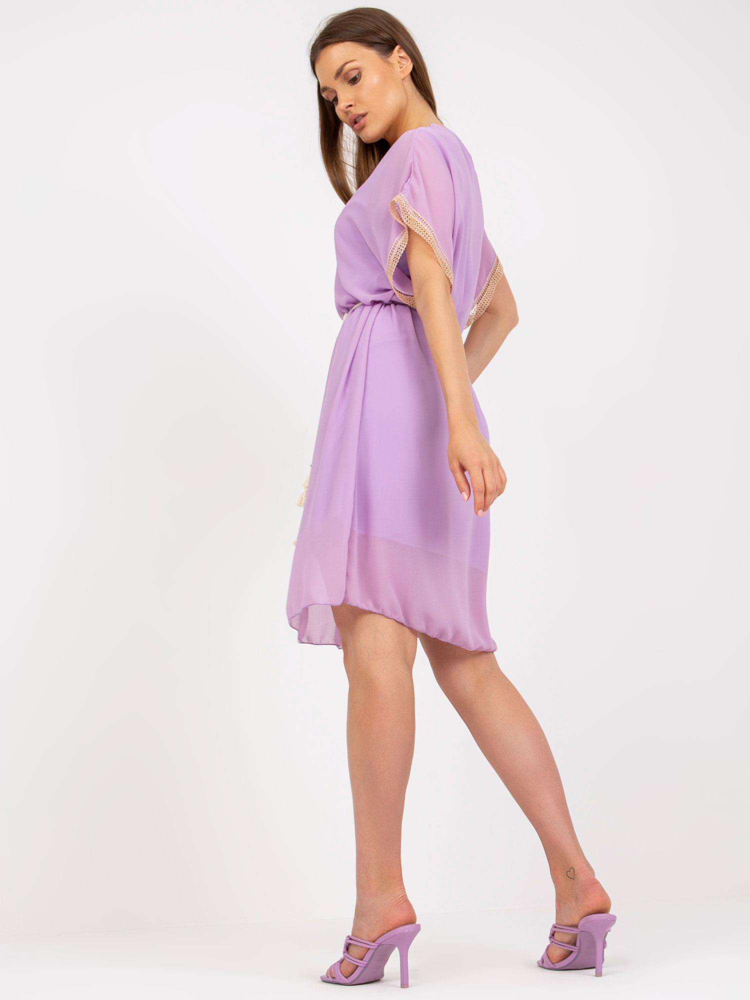 Dress-DHJ-SK-1508.12-Light Purple