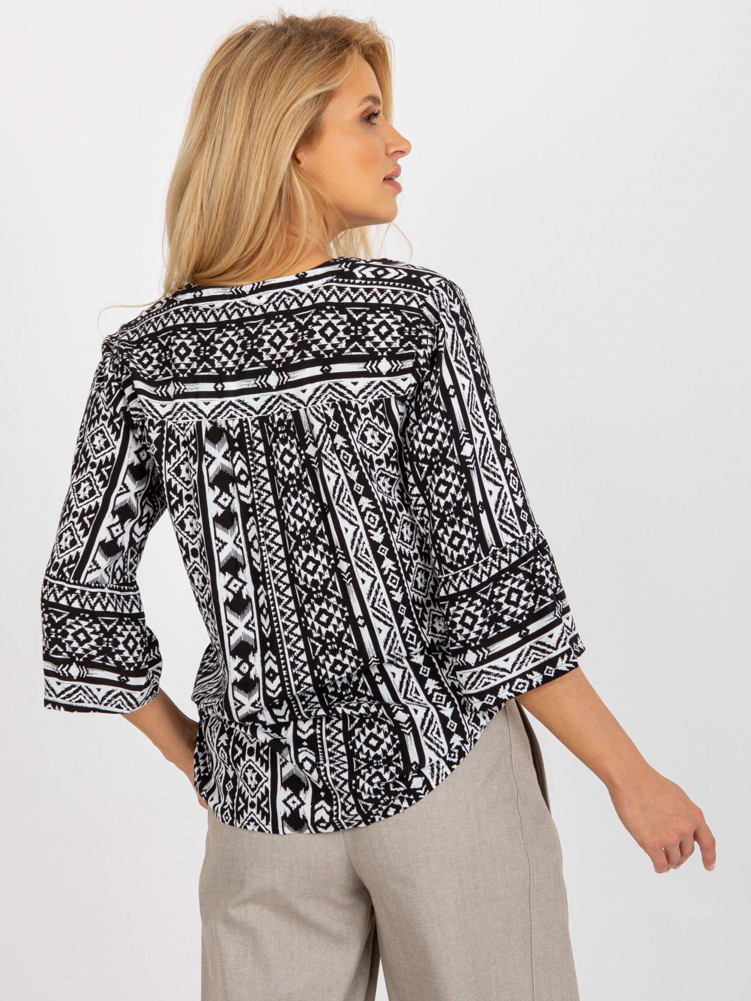 Blouse-D73771M11062C-black