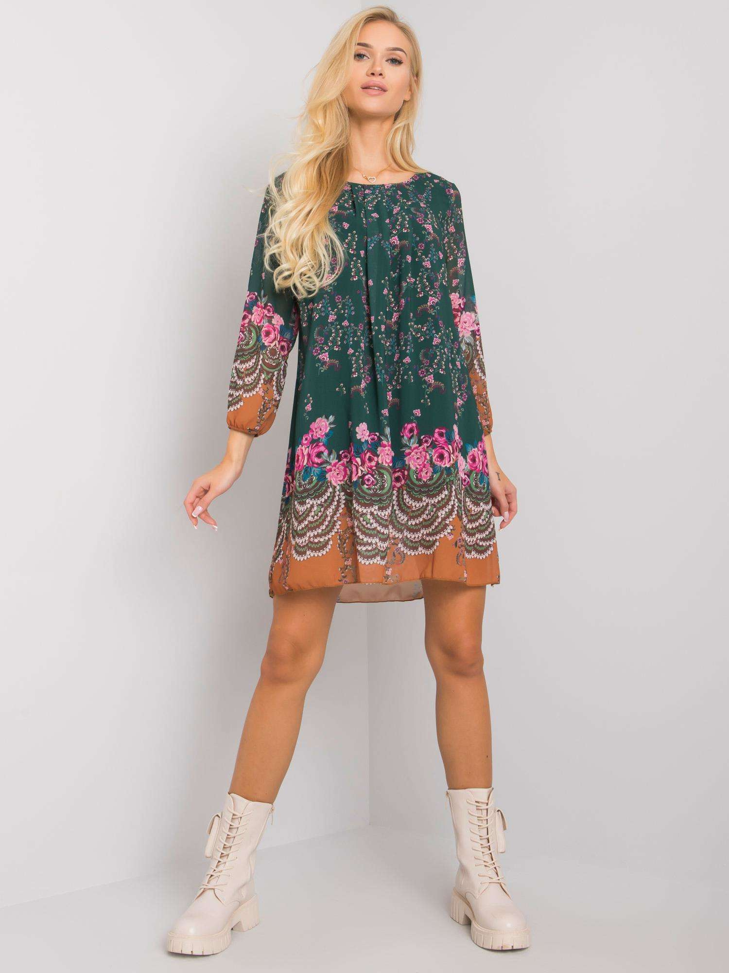 Dress-TW-SK-BI-2667-1.72P-dark green