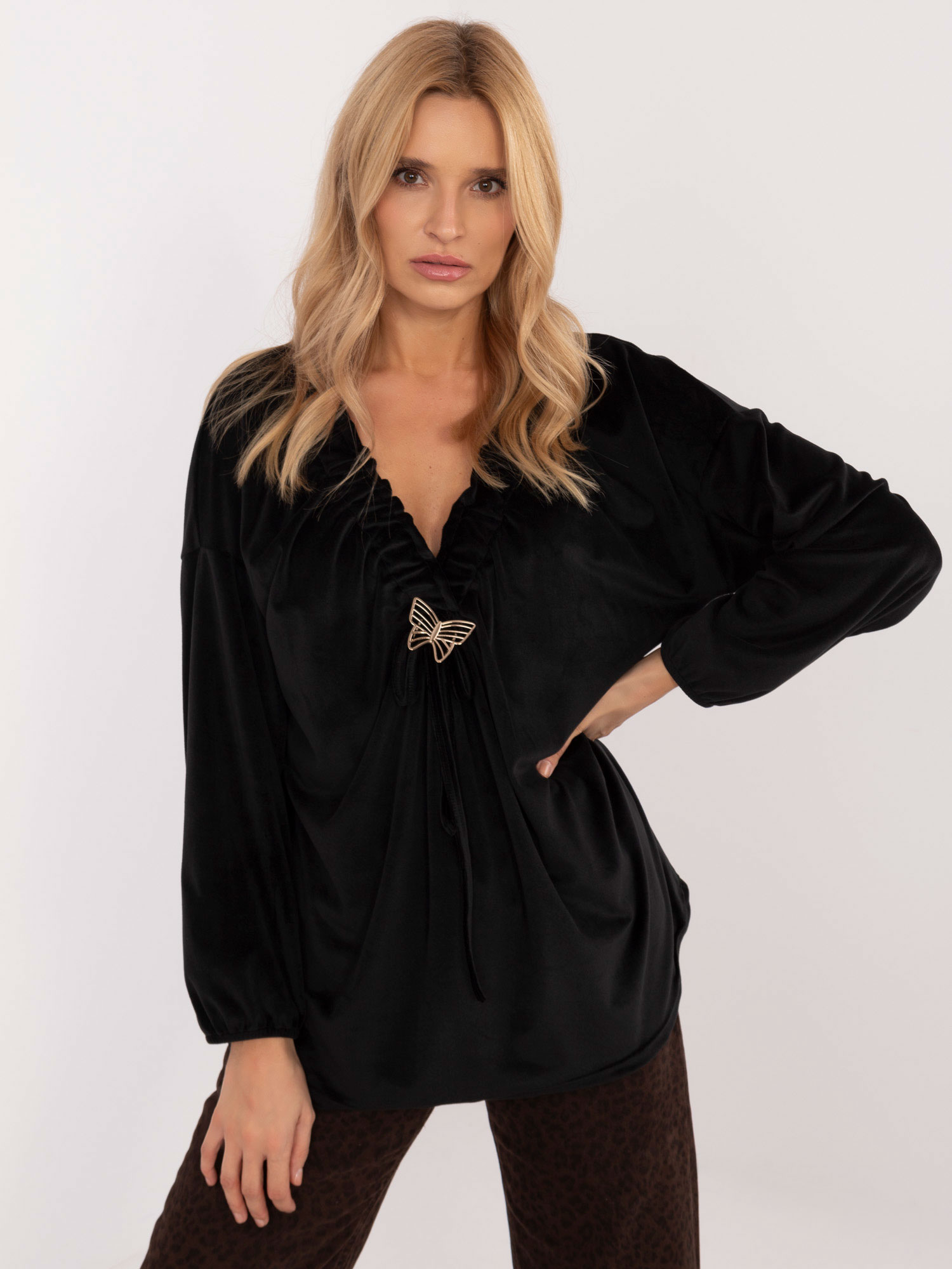 Blouse-DHJ-BZ-19902.49P-black
