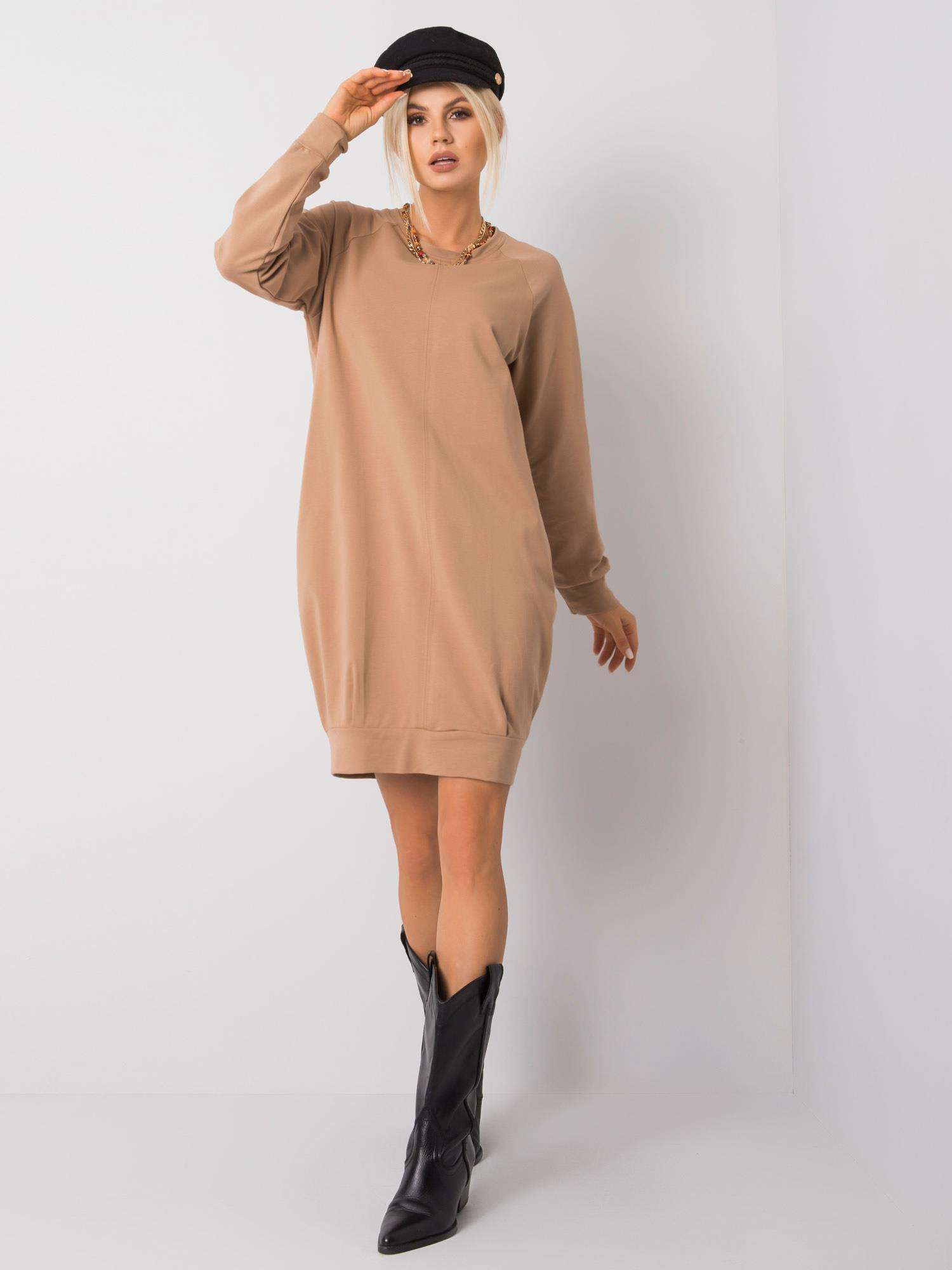 Dress-RV-TU-5184.93P-camel