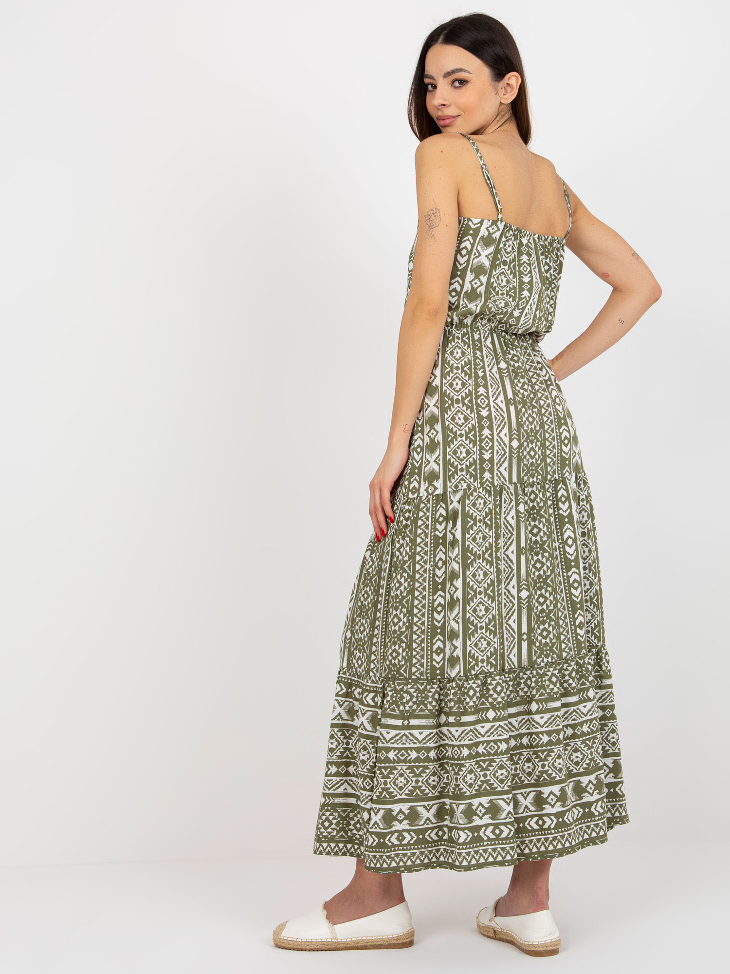 Dress-D73771R30313B-khaki