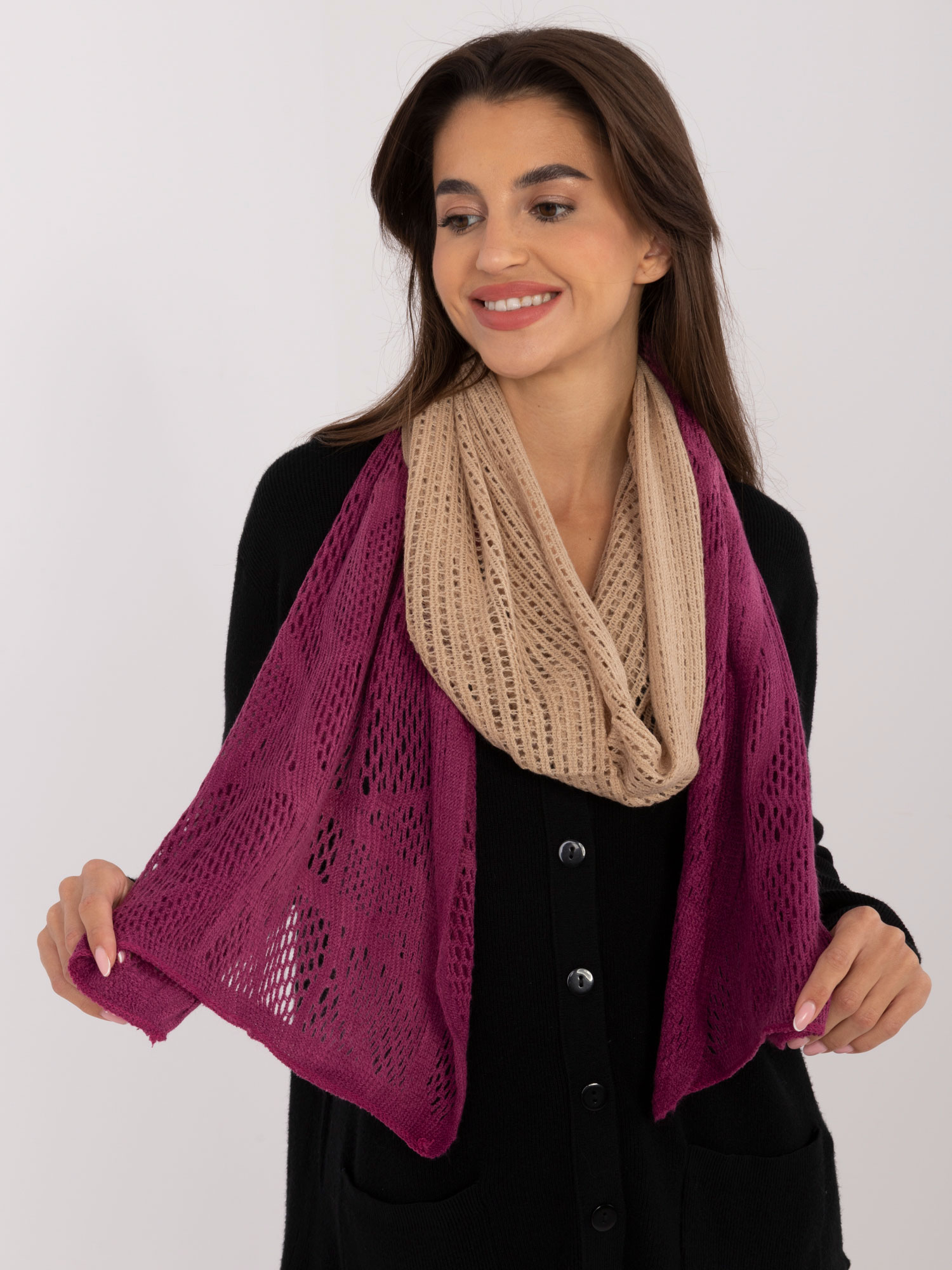 Scarf-AT-SZ-602.61-beige