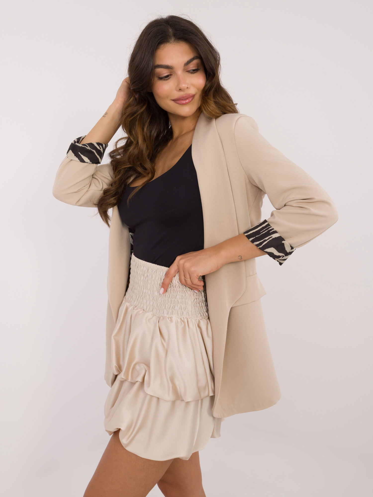 Skirt-DHJ-SD-19820.85-beige