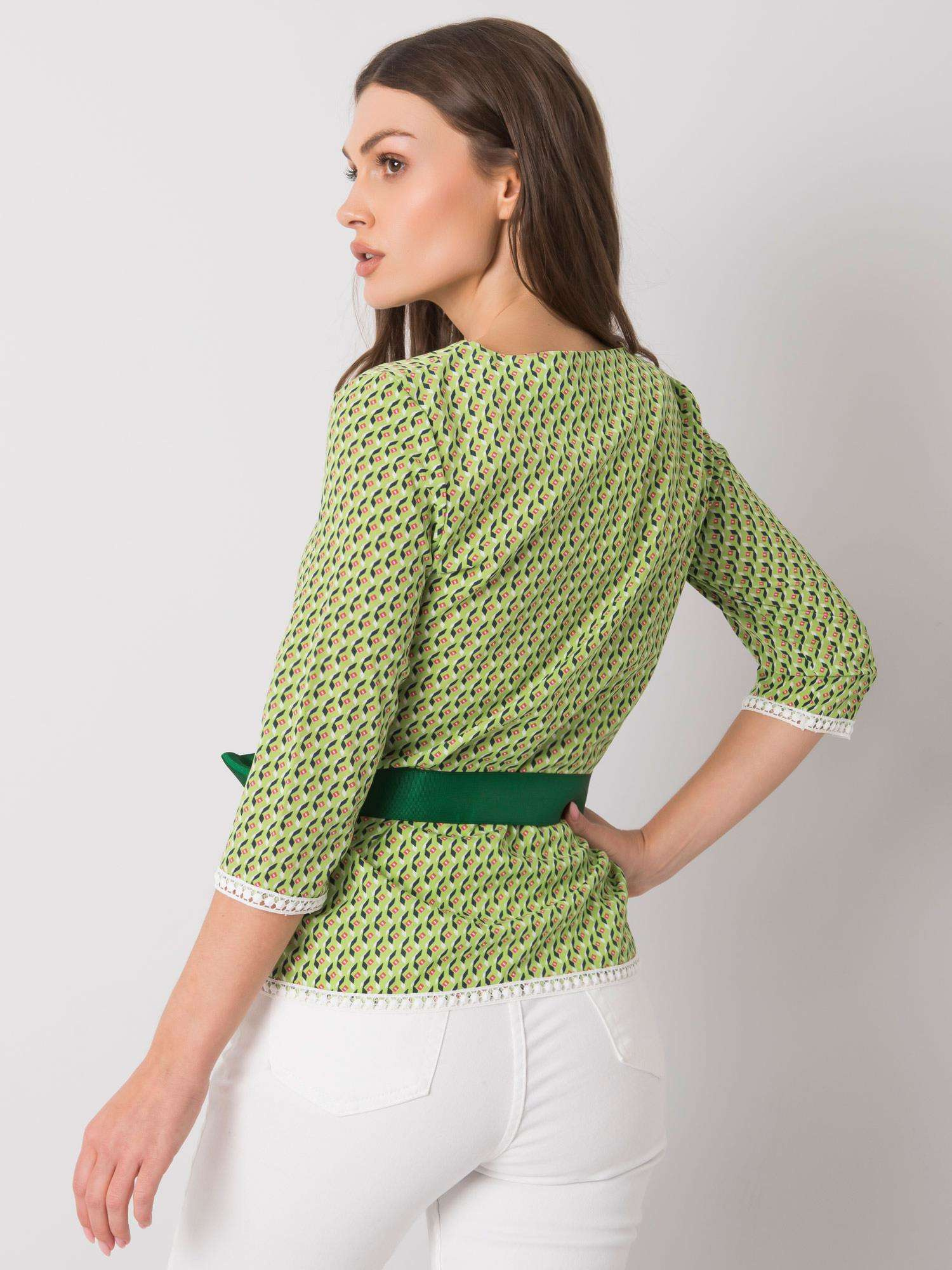Blouse-LK-BZ-506156.89P-light green