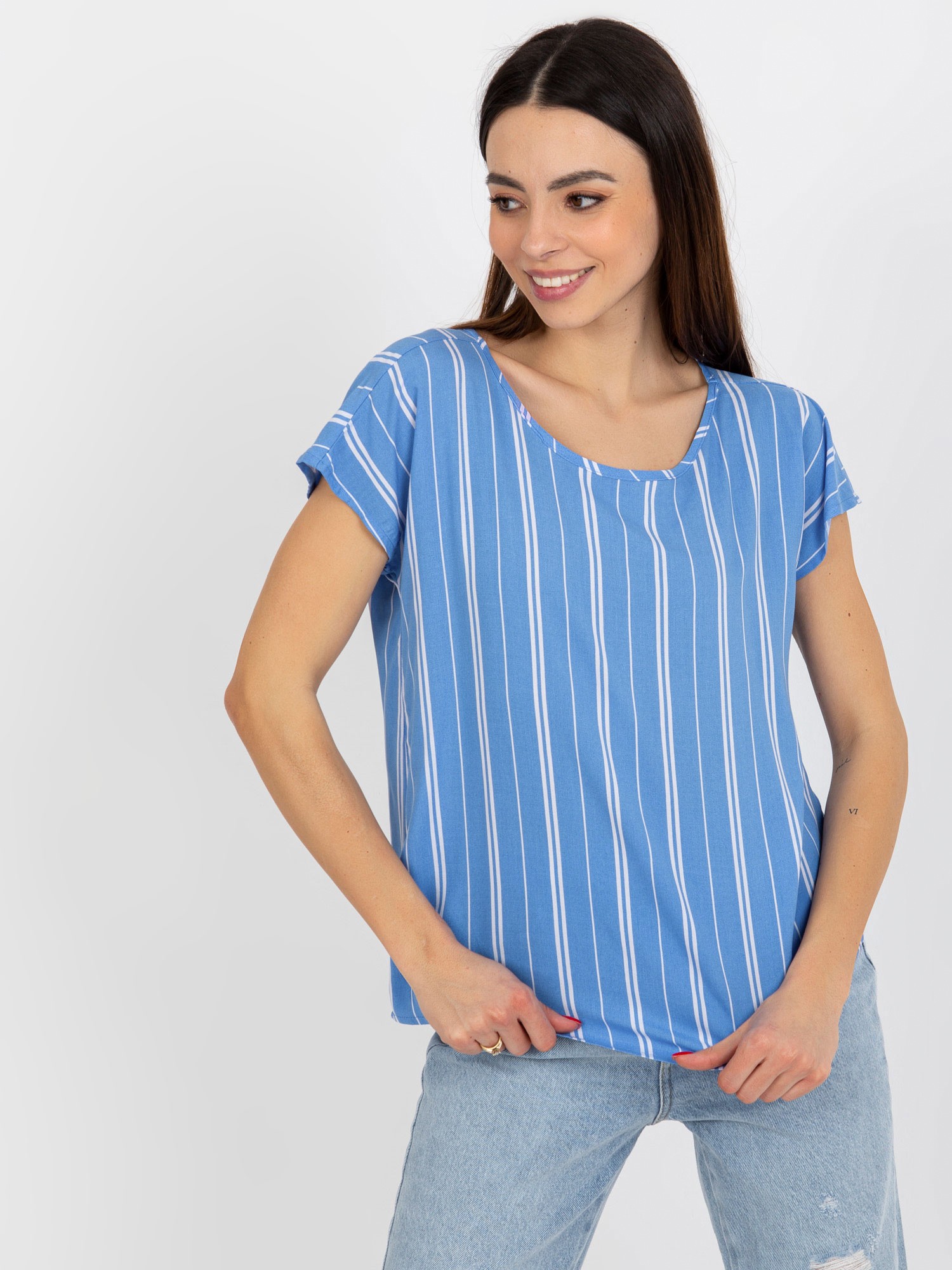 Blouse-D73771R10978Q-blue
