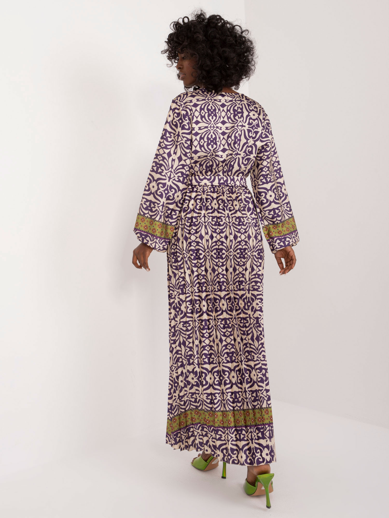 Dress-DHJ-SK-16656.13X-Dark Purple