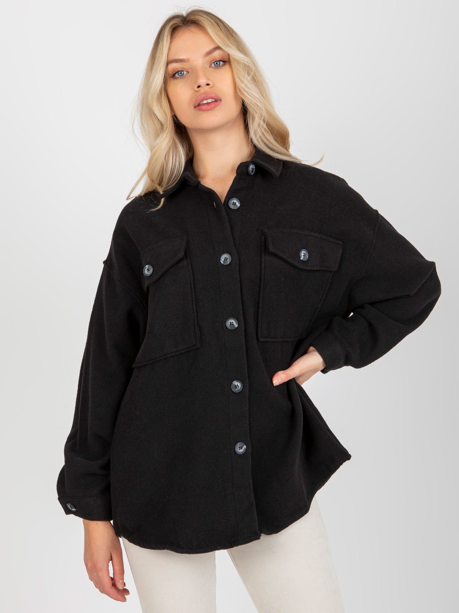 Shirt-DN-KS-4005.99P-black