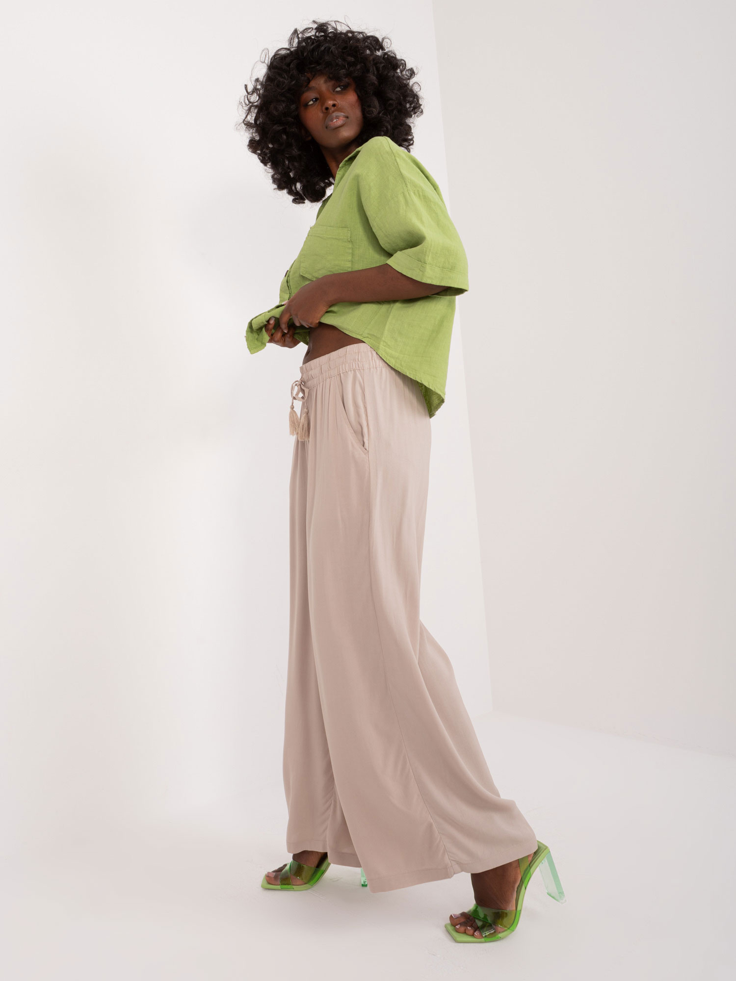 Pants-D73761M62237E-beige