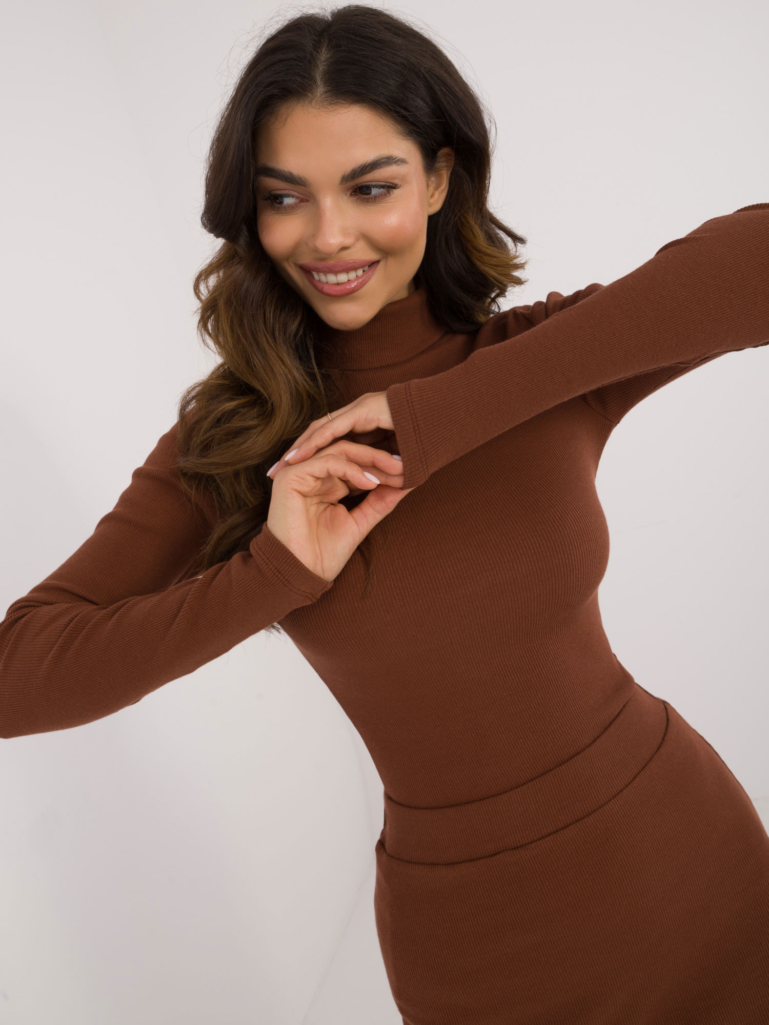 Blouse-RV-BZ-7182.01P-brown