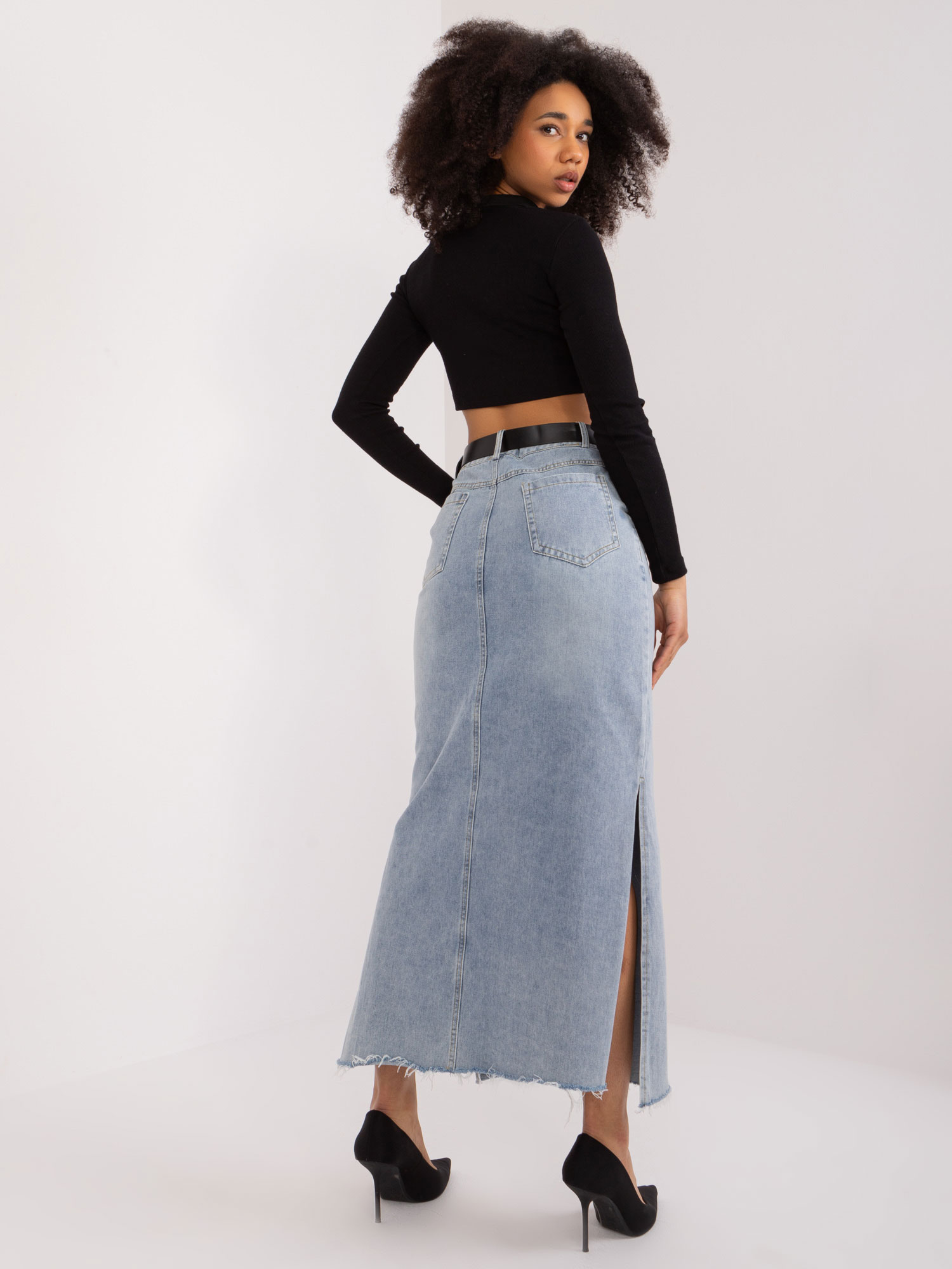 Skirt-HM-SD-MC7315.32-Light Blue