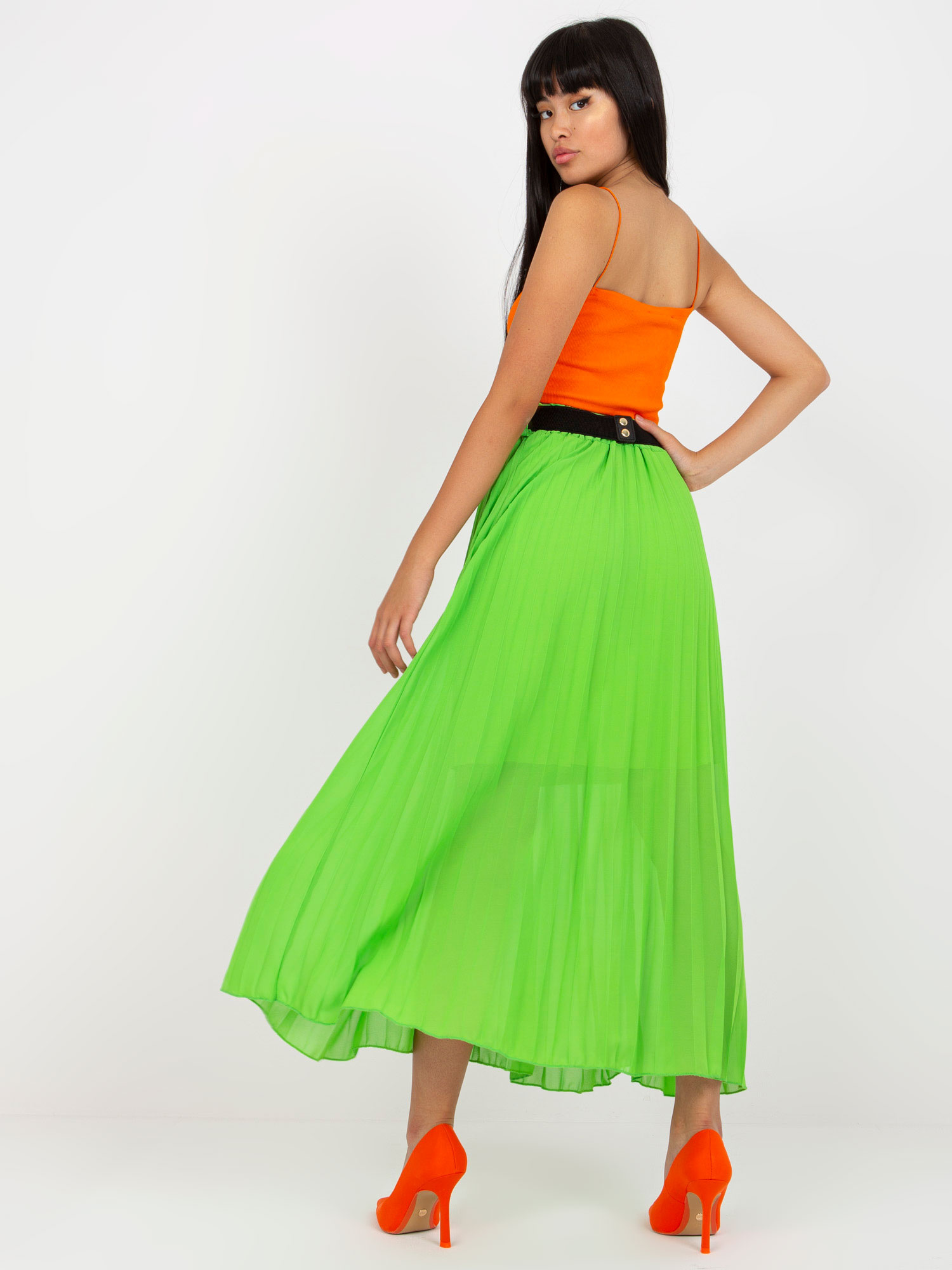 Skirt-DHJ-SD-10620A.42-Light Green