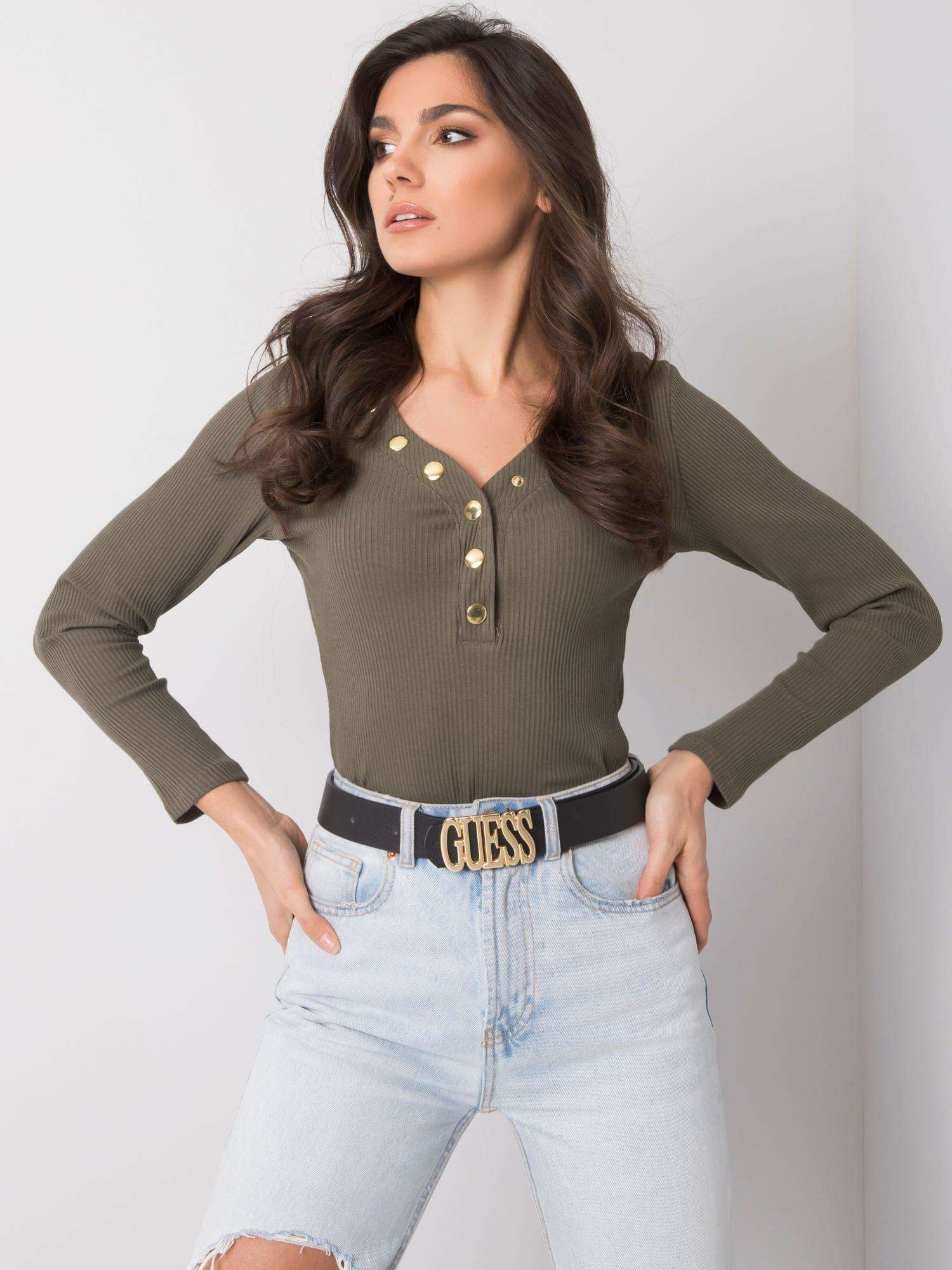 Blouse-TW-BZ-OB006.59-khaki