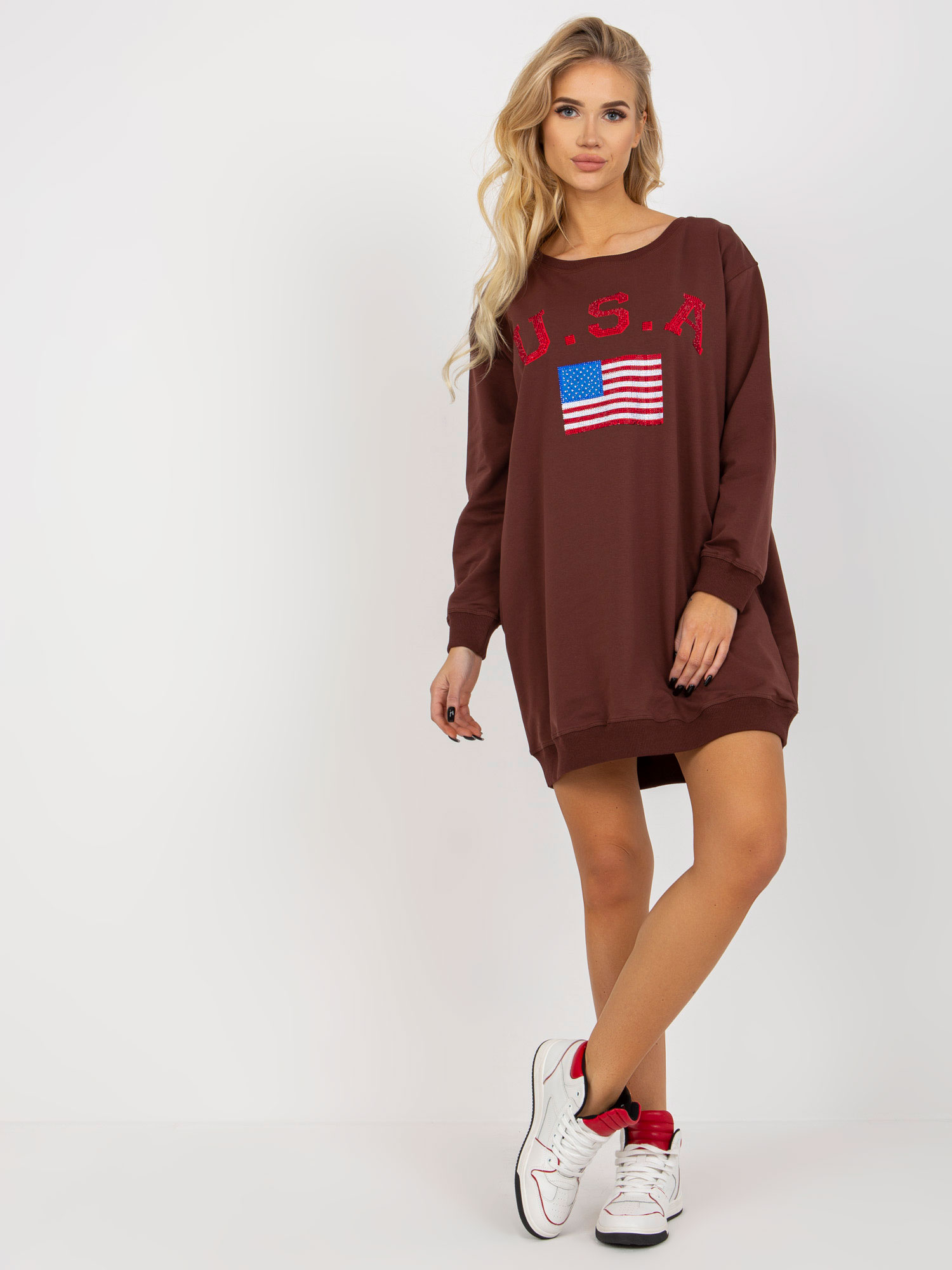 Sweatshirt-VI-BL-3192.23P-dark brown