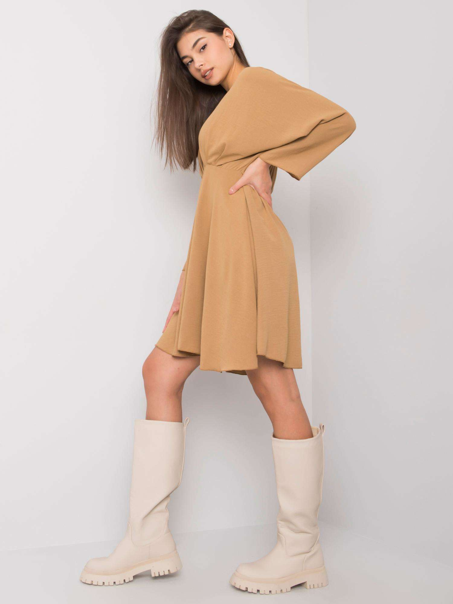 Dress-DHJ-SK-11981B.19-dark beige