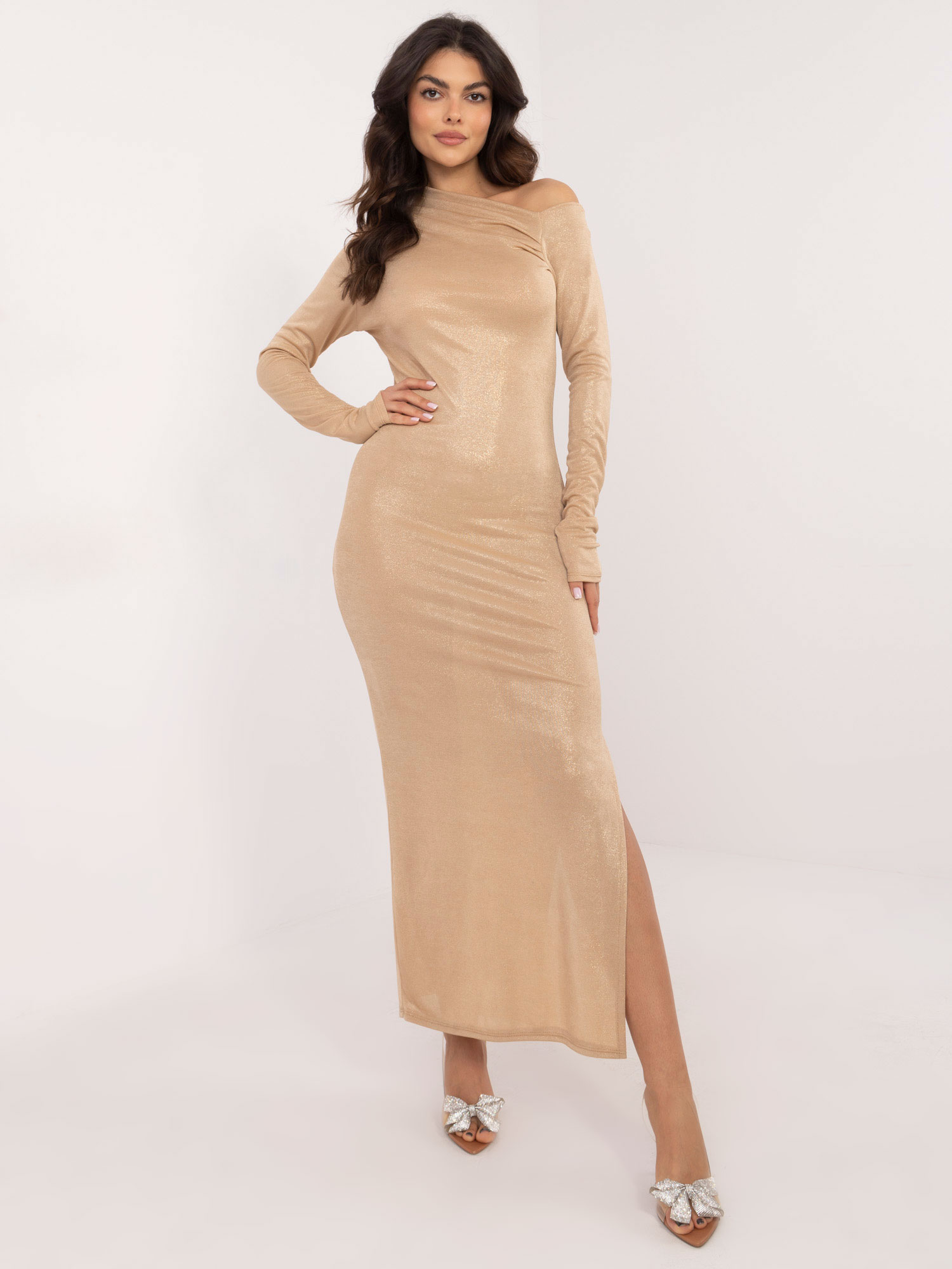 Dress-DHJ-SK-20093.17-camel