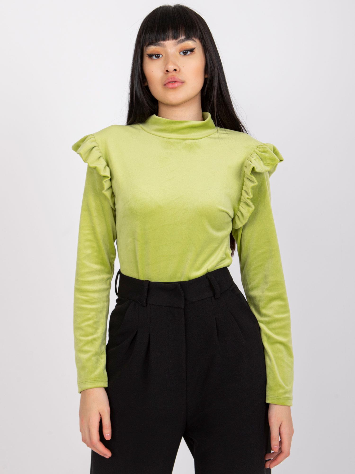 Blouse-DHJ-BZ-6533B.85-lime green