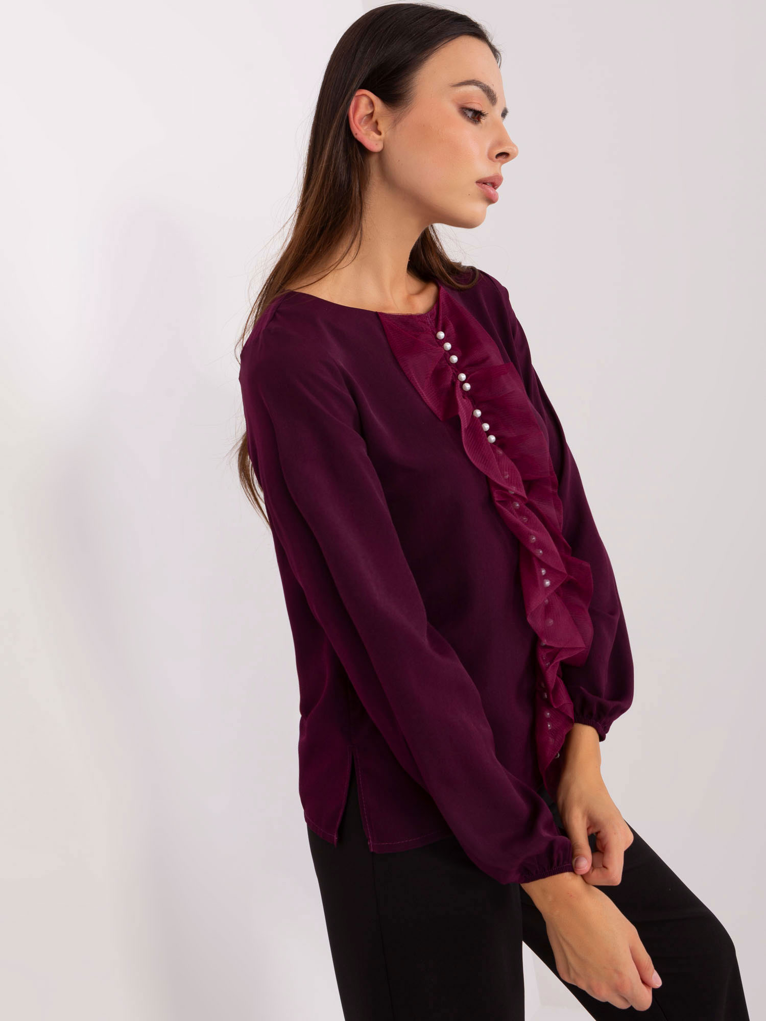 Blouse-LK-BZ-506673.36-dark purple