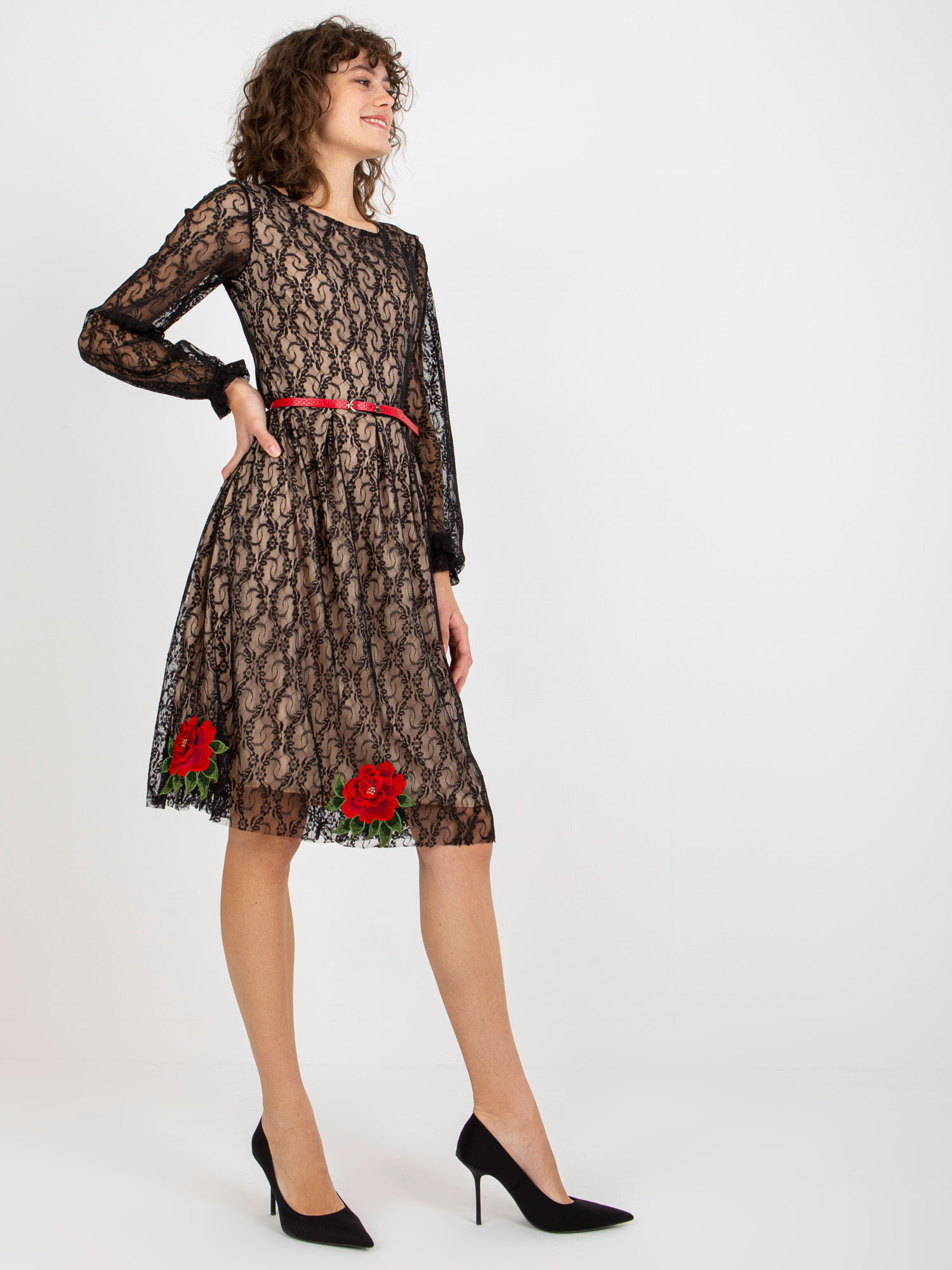 Dress-LK-SK-507018.60P-black