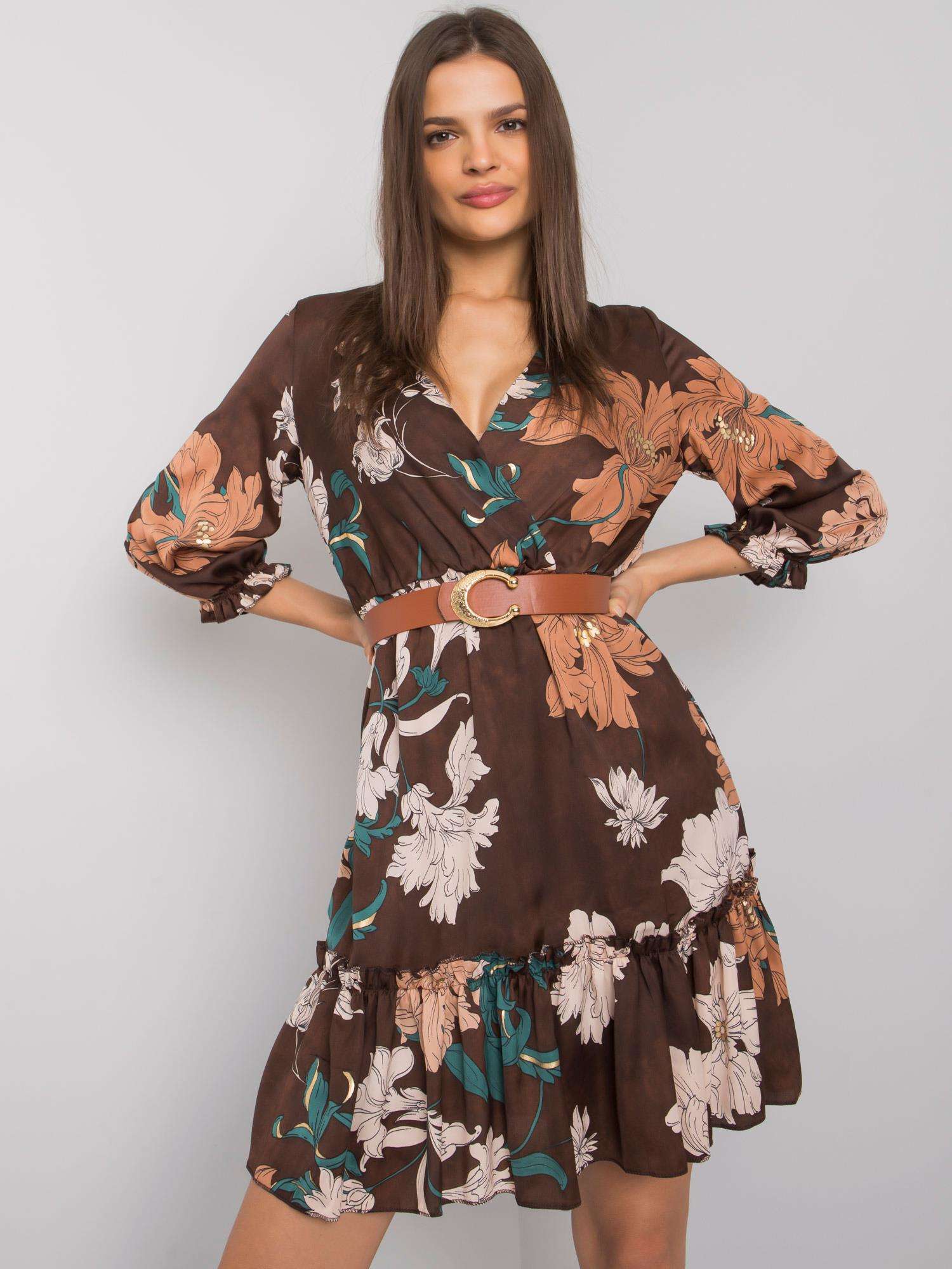 Dress-LC-SK-22K-3039.51P-brown