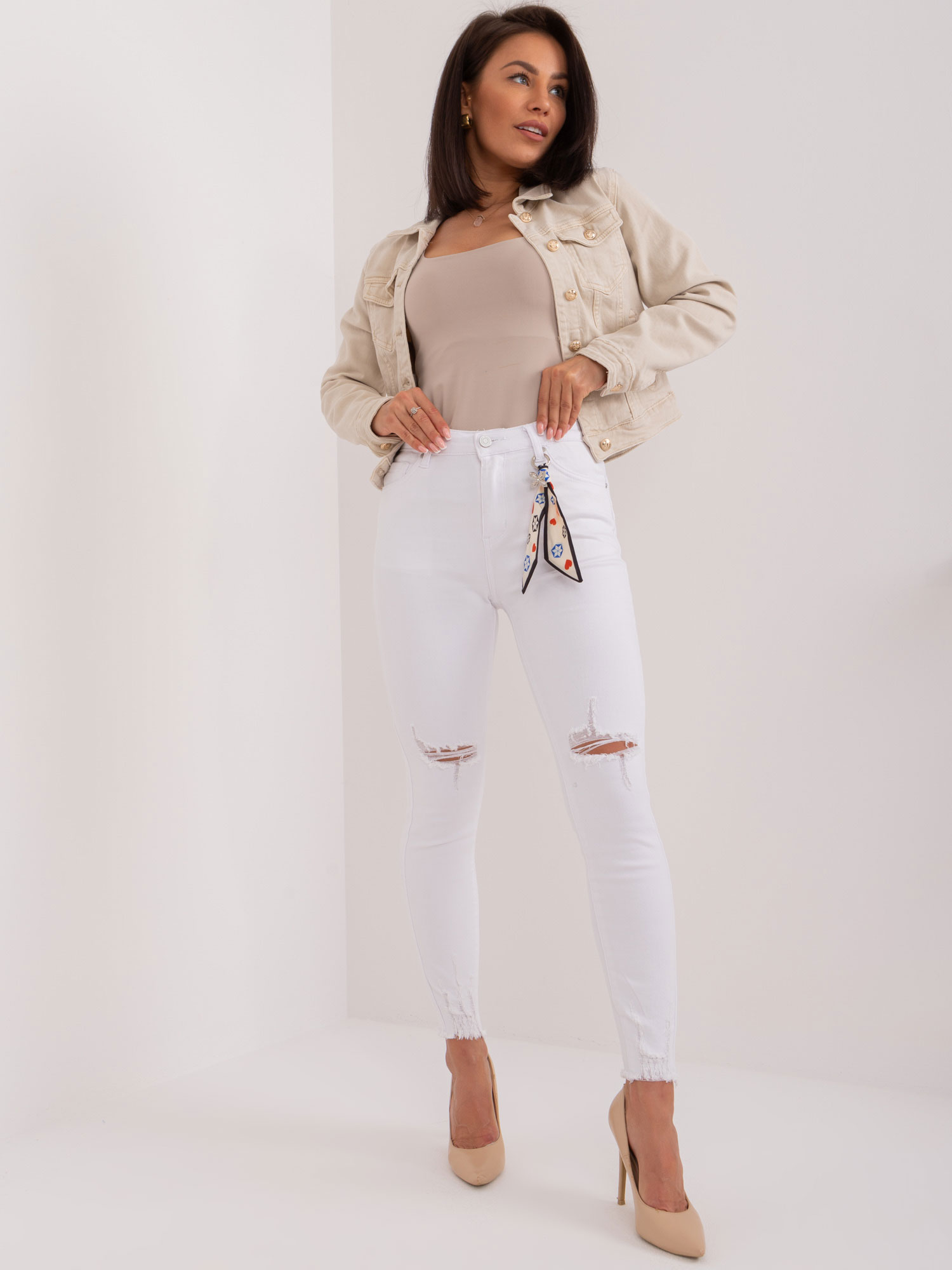 Jeans trousers-PM-SP-J1273-1.68-white