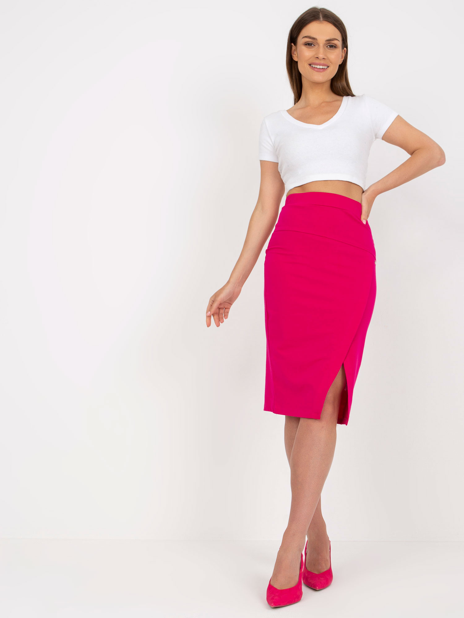 Skirt-RV-SD-7847.80-Fuchsia