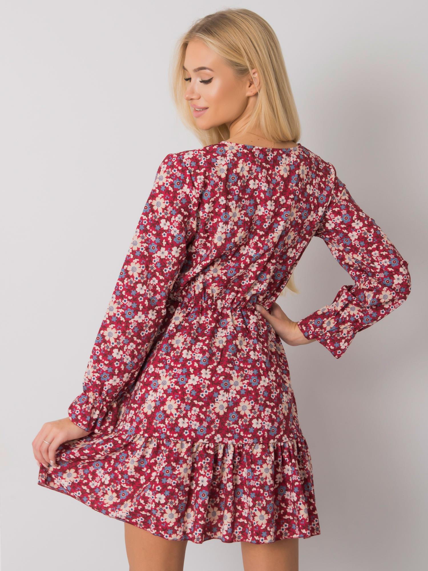 Dress-TW-SK-BI-25624.20P-burgundy