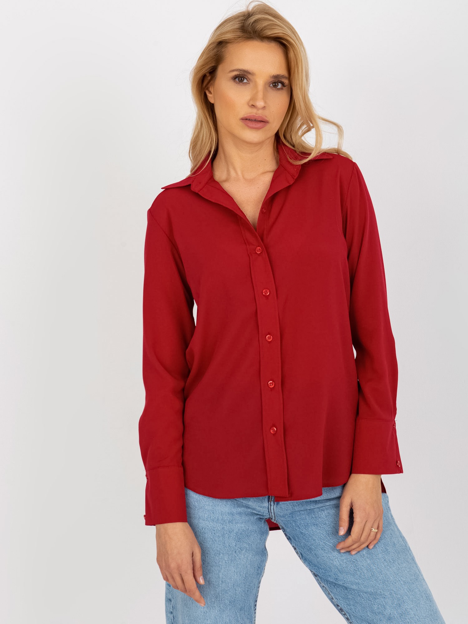 Shirt-LK-KS-508148.12P-burgundy