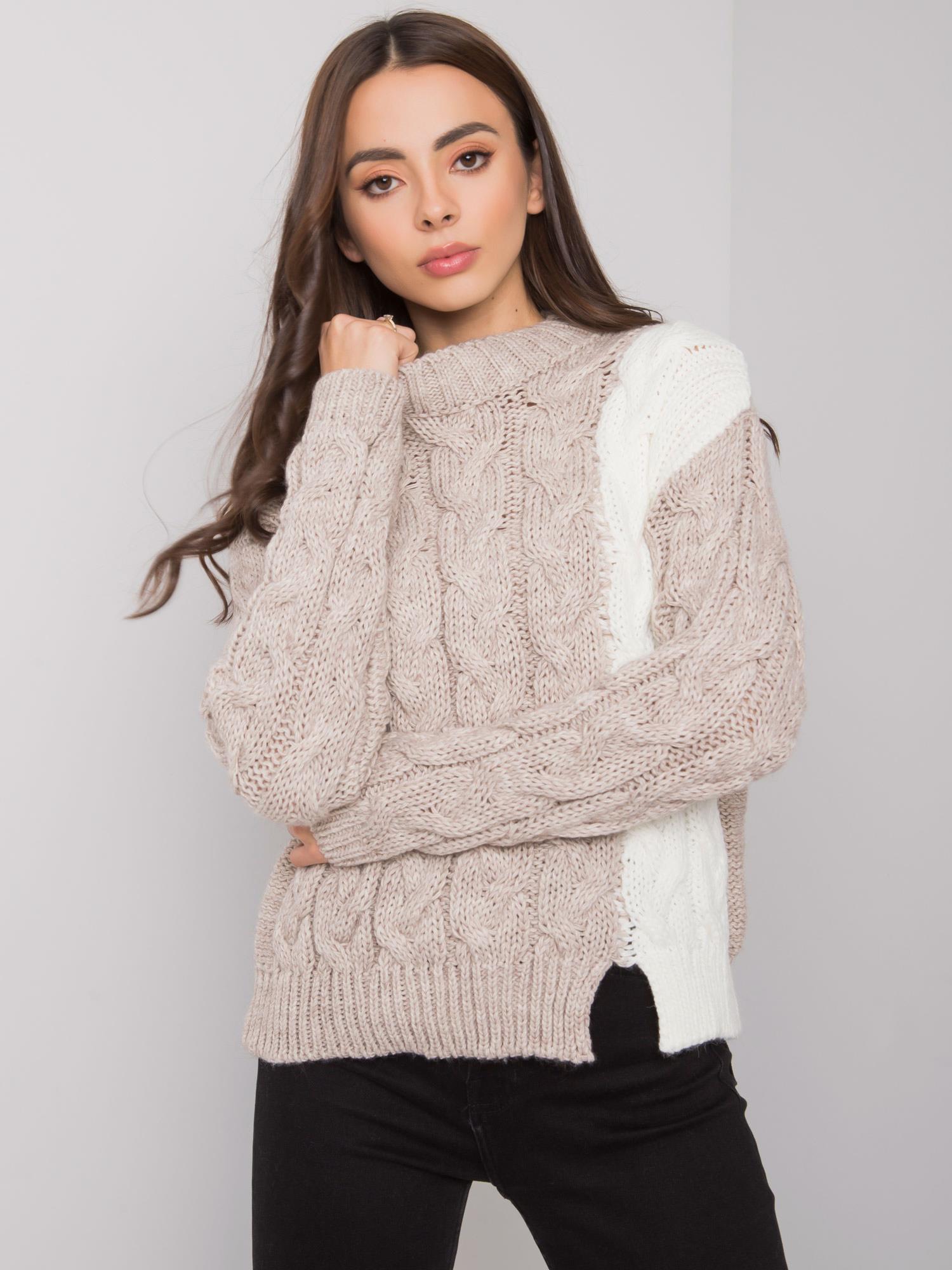 Sweater-TO-SW-77.12-dark beige