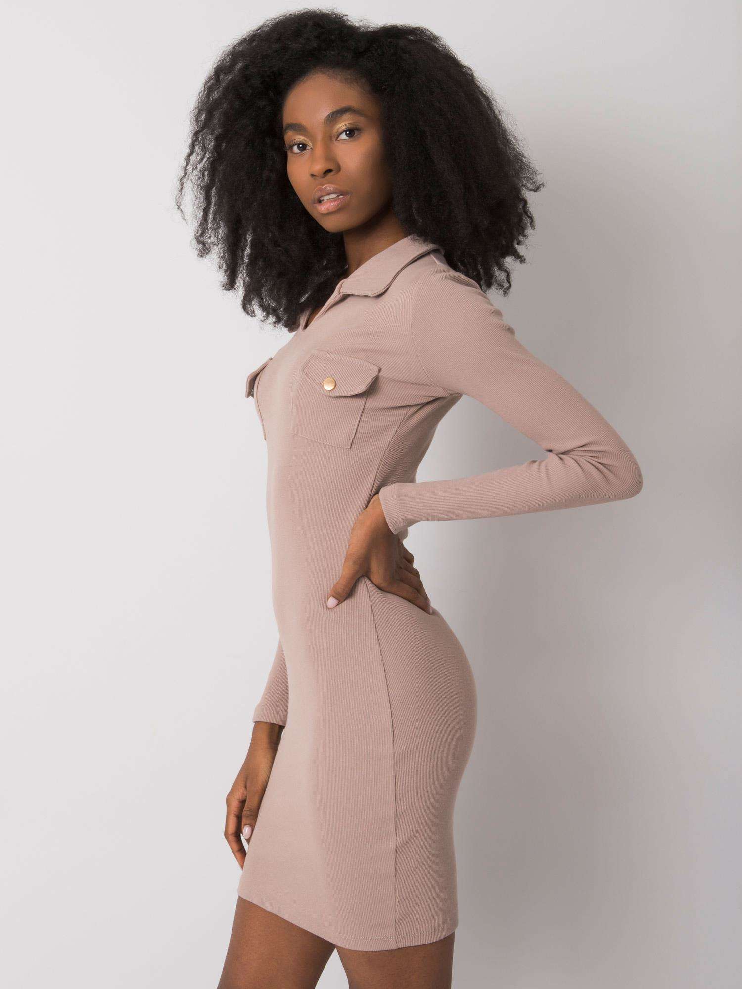 Dress-RV-SK-7435.38-dark beige