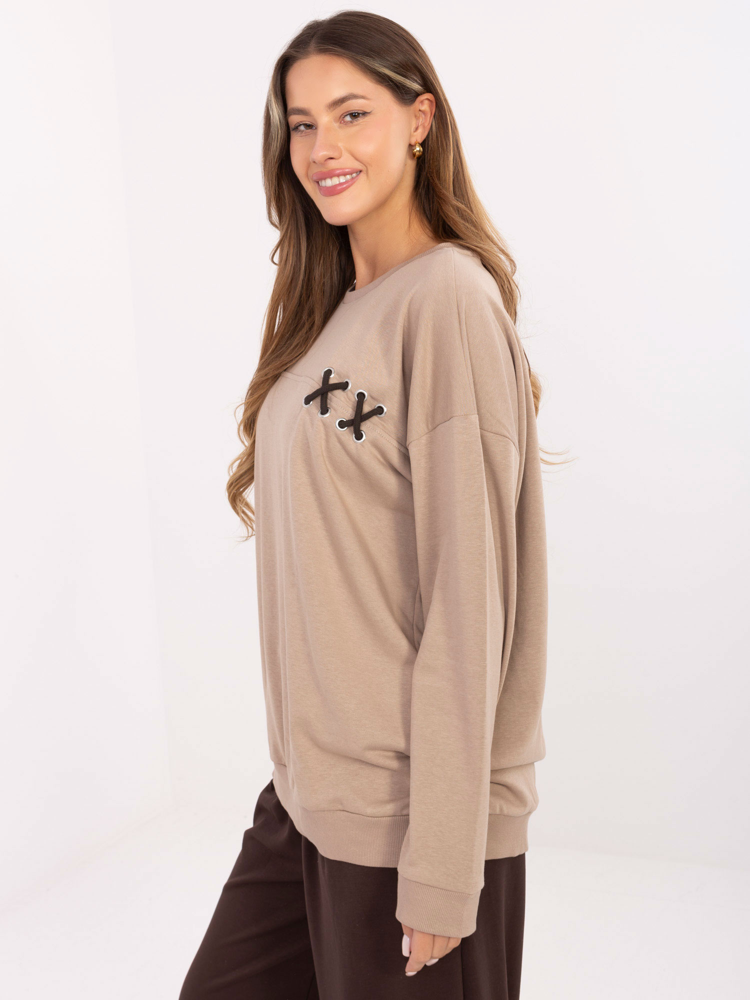 Sweatshirt-RV-BL-A941.58-dark beige