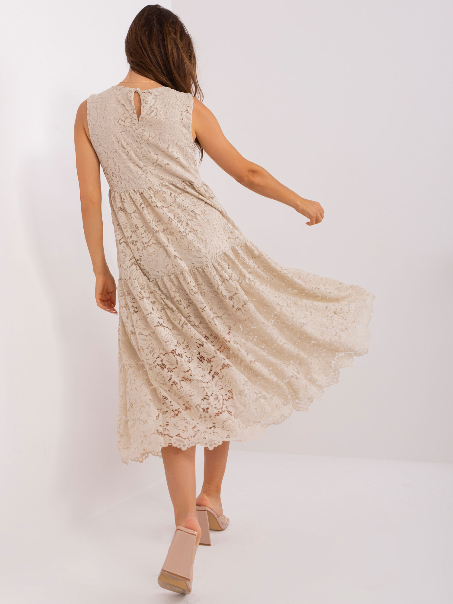 Dress-TW-SK-BI-8246.37X-beige