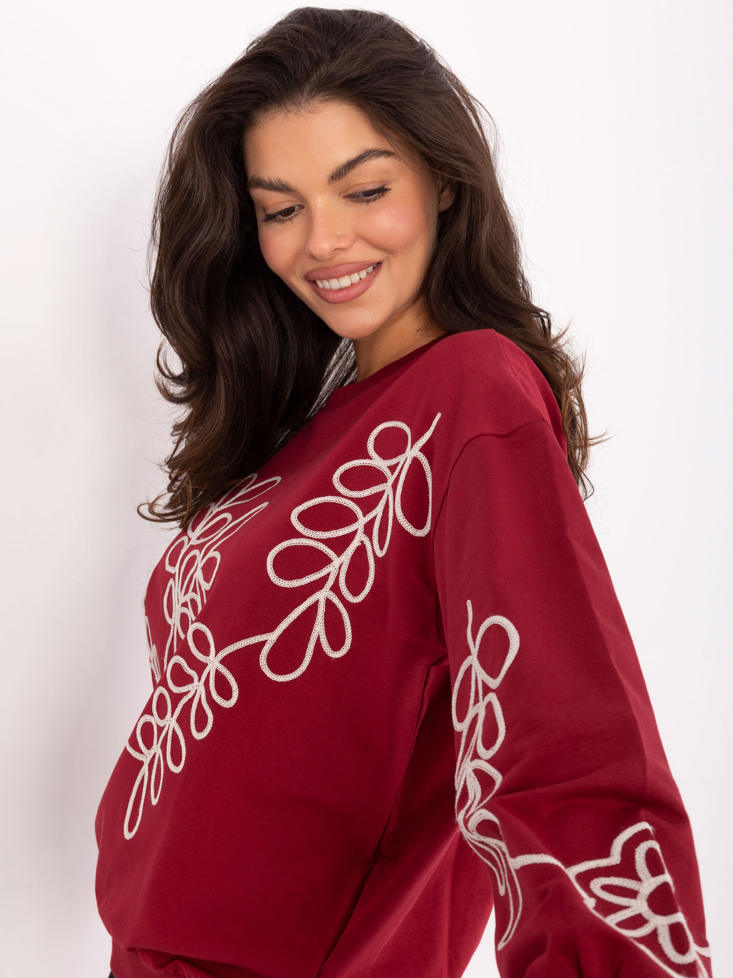 Blouse-RV-BZ-A175.02-burgundy