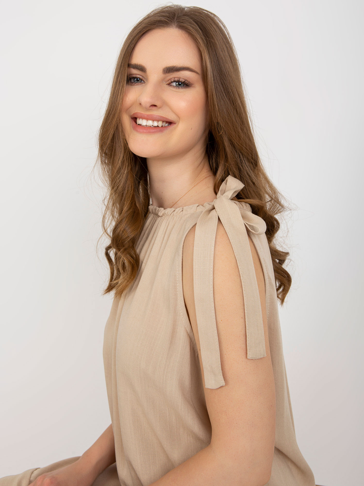 Dress-TW-SK-BI-89923.29-beige