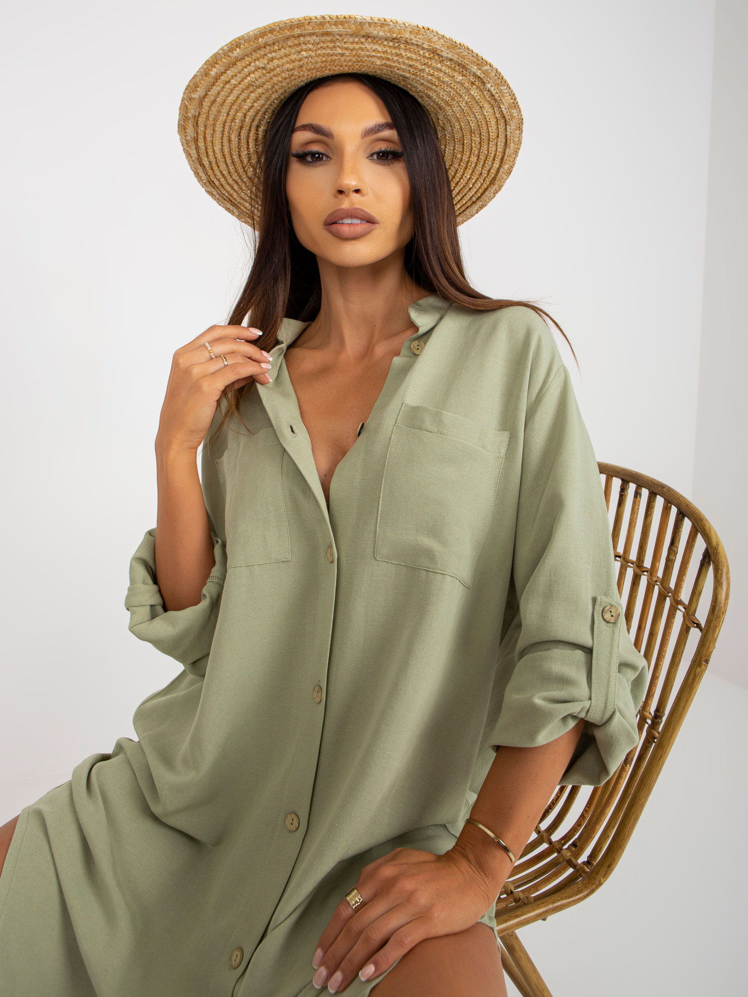 Dress-TW-SK-BE-199D.85P-pistachio