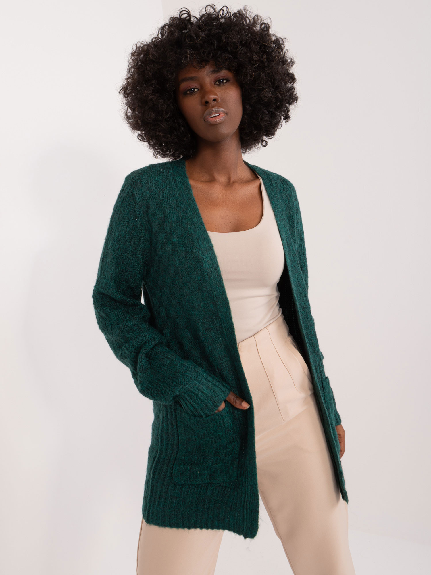 Cardigan-TW-SW-3003.07X-Dark Green