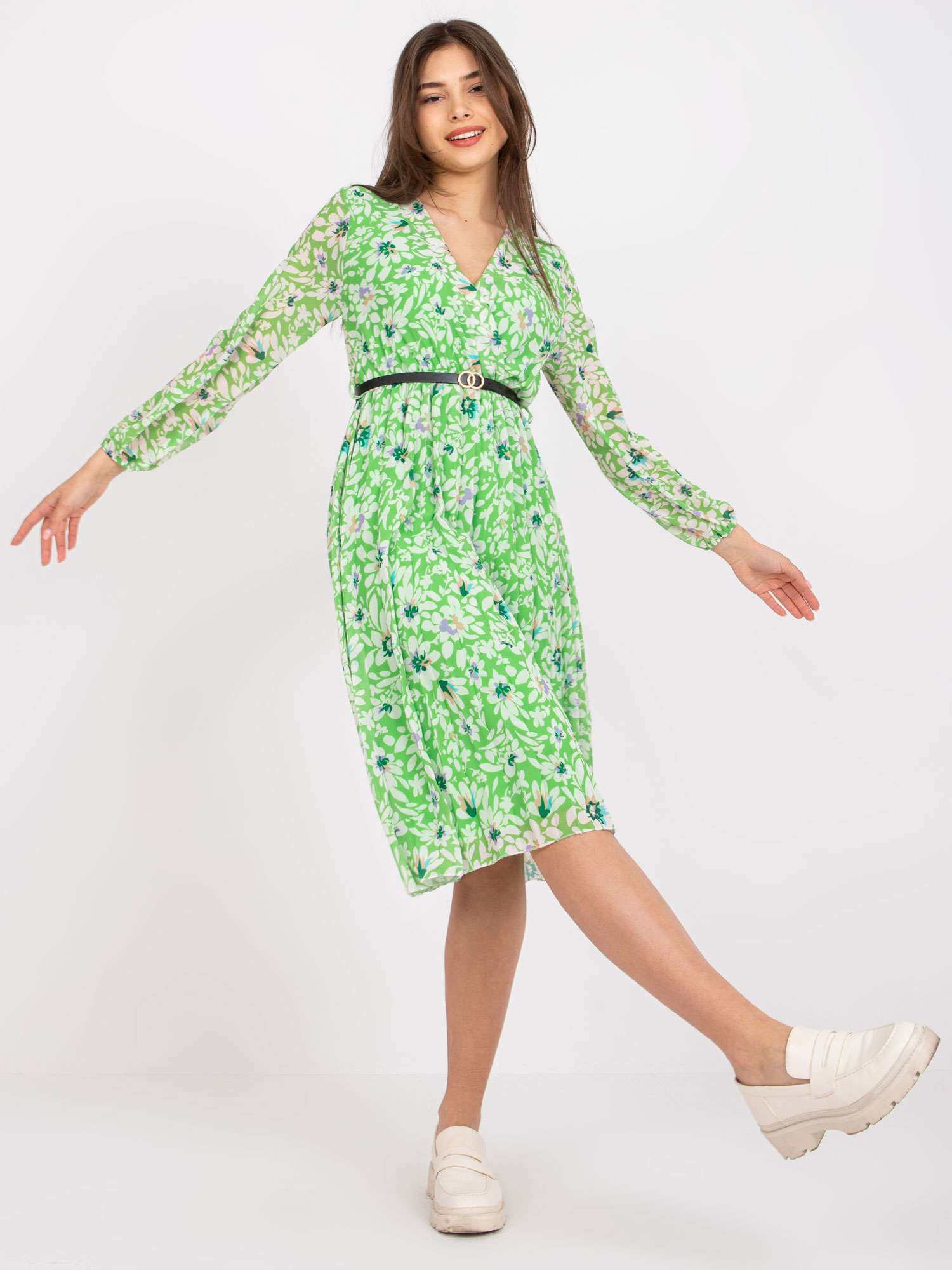 Dress-DHJ-SK-10536A-1.80-Light Green