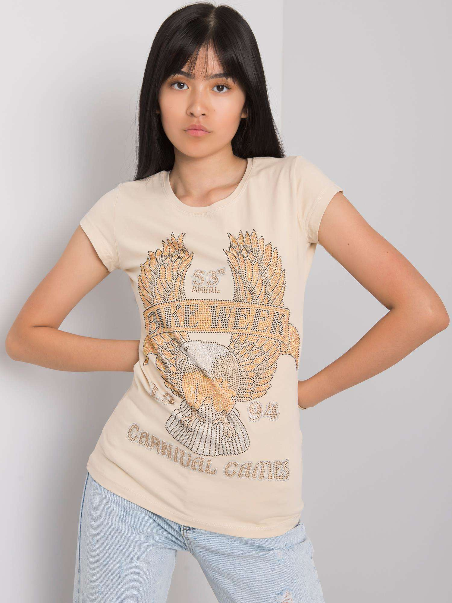 T-shirt EM-TS-ES-21-533.16-beige