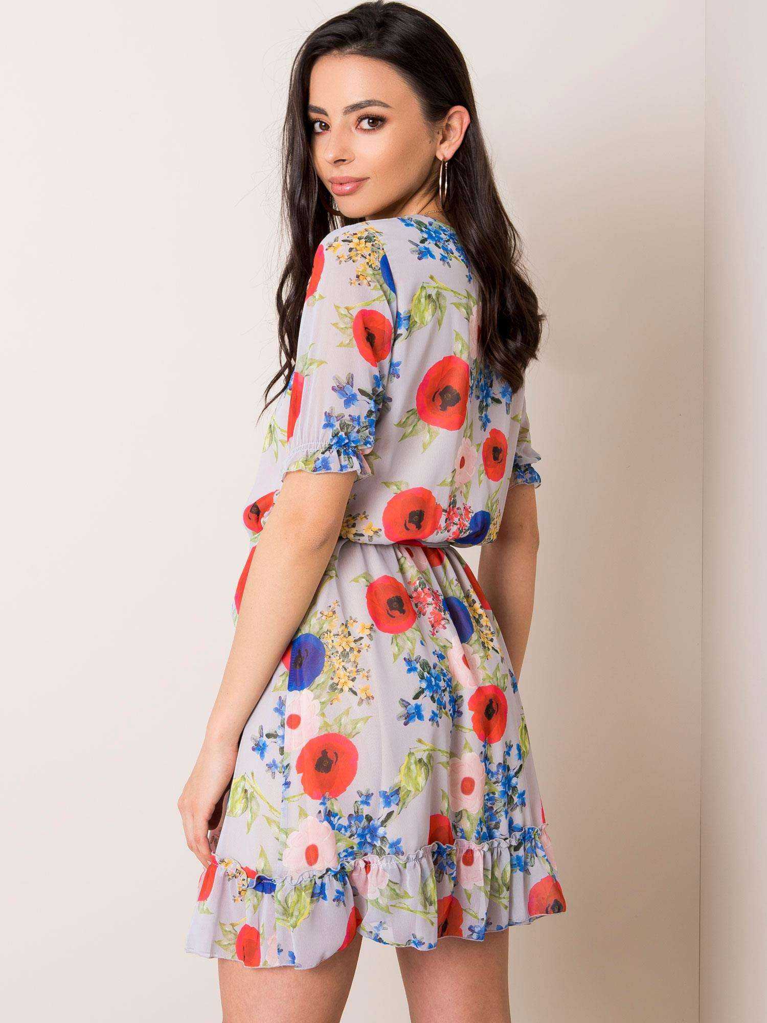 Dress-LK-SK-507626.70-light gray