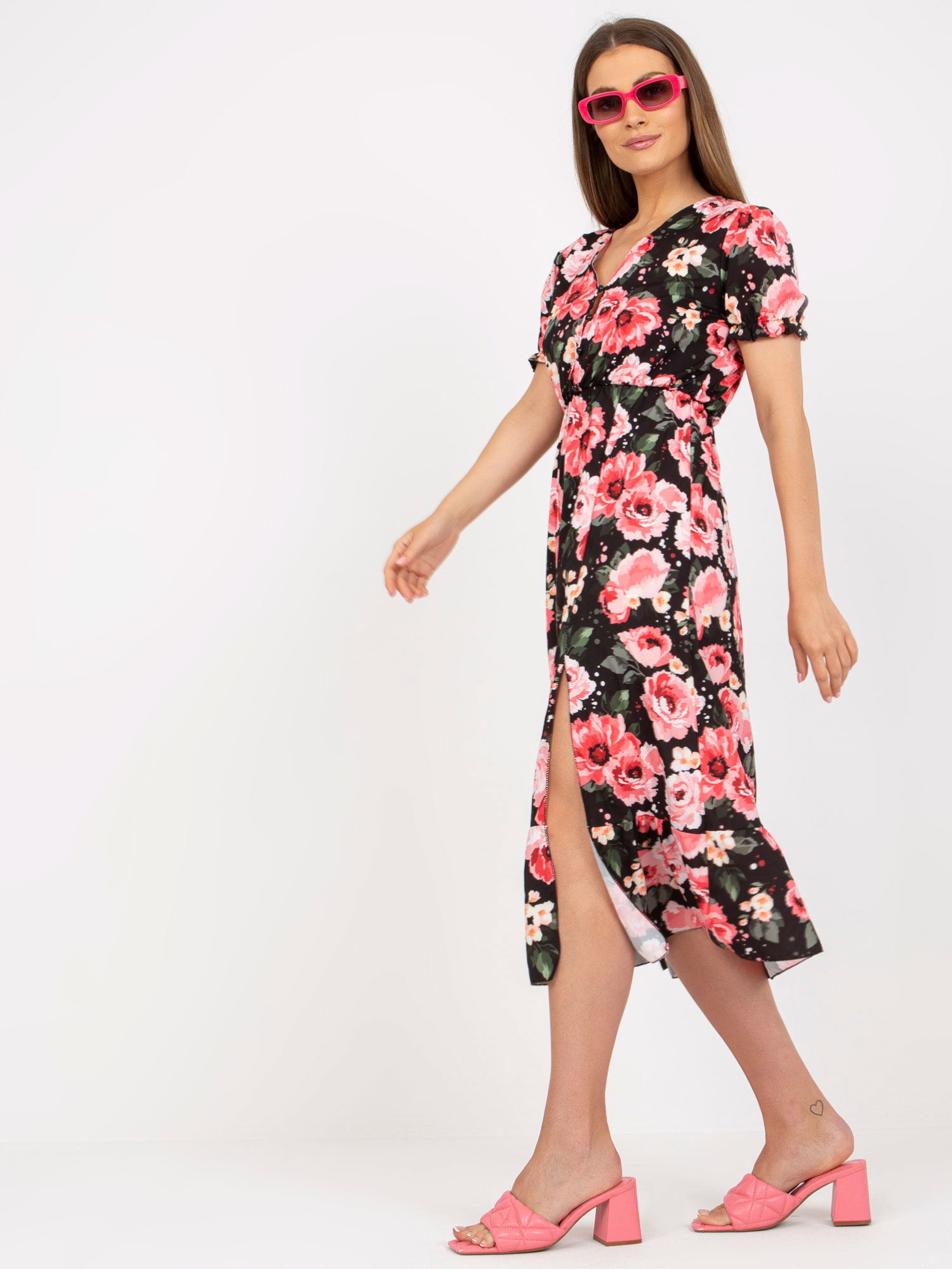 Dress-DHJ-SK-7006.48-black-red