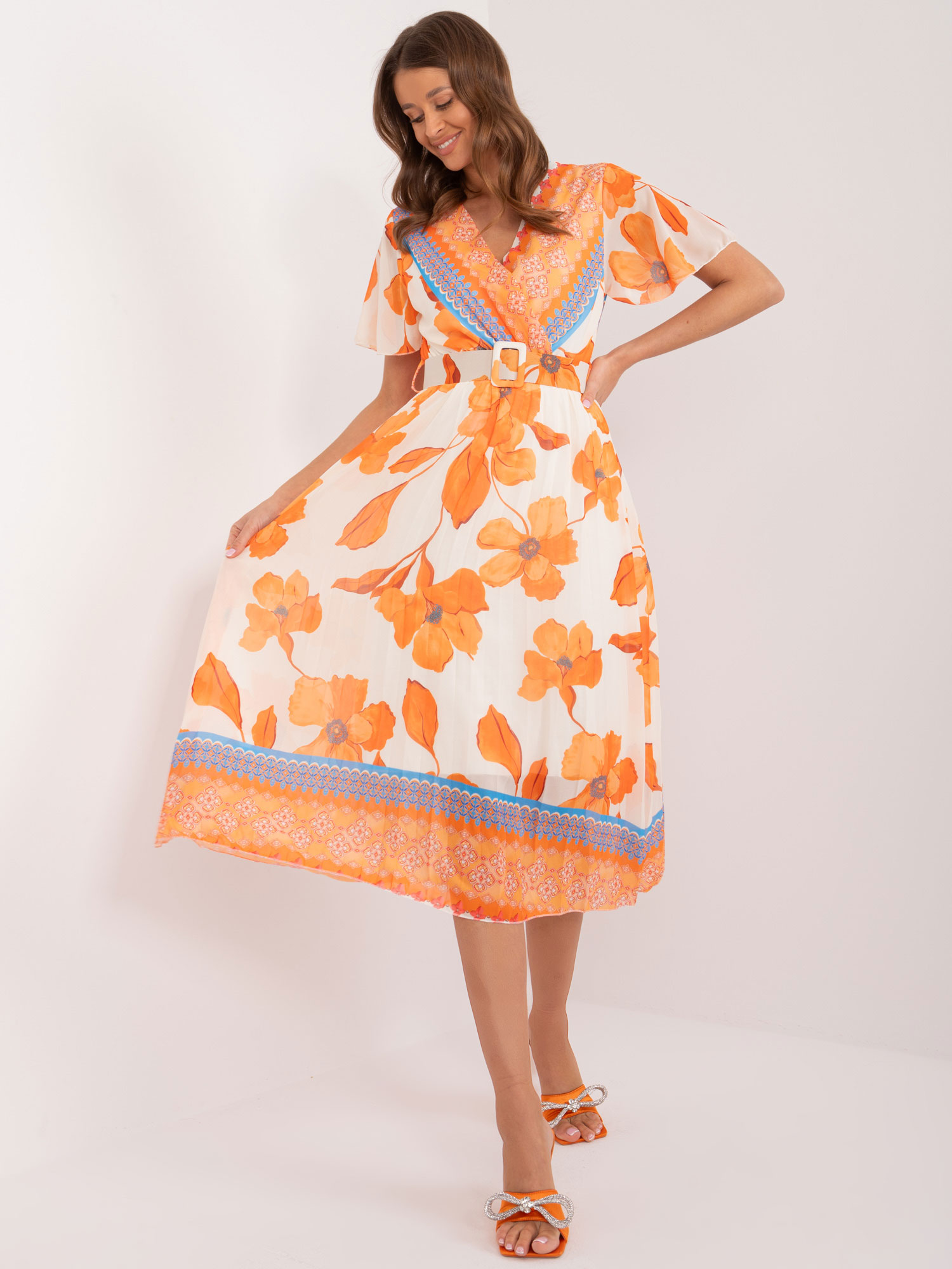 Dress-DHJ-SK-11331-5.19-orange