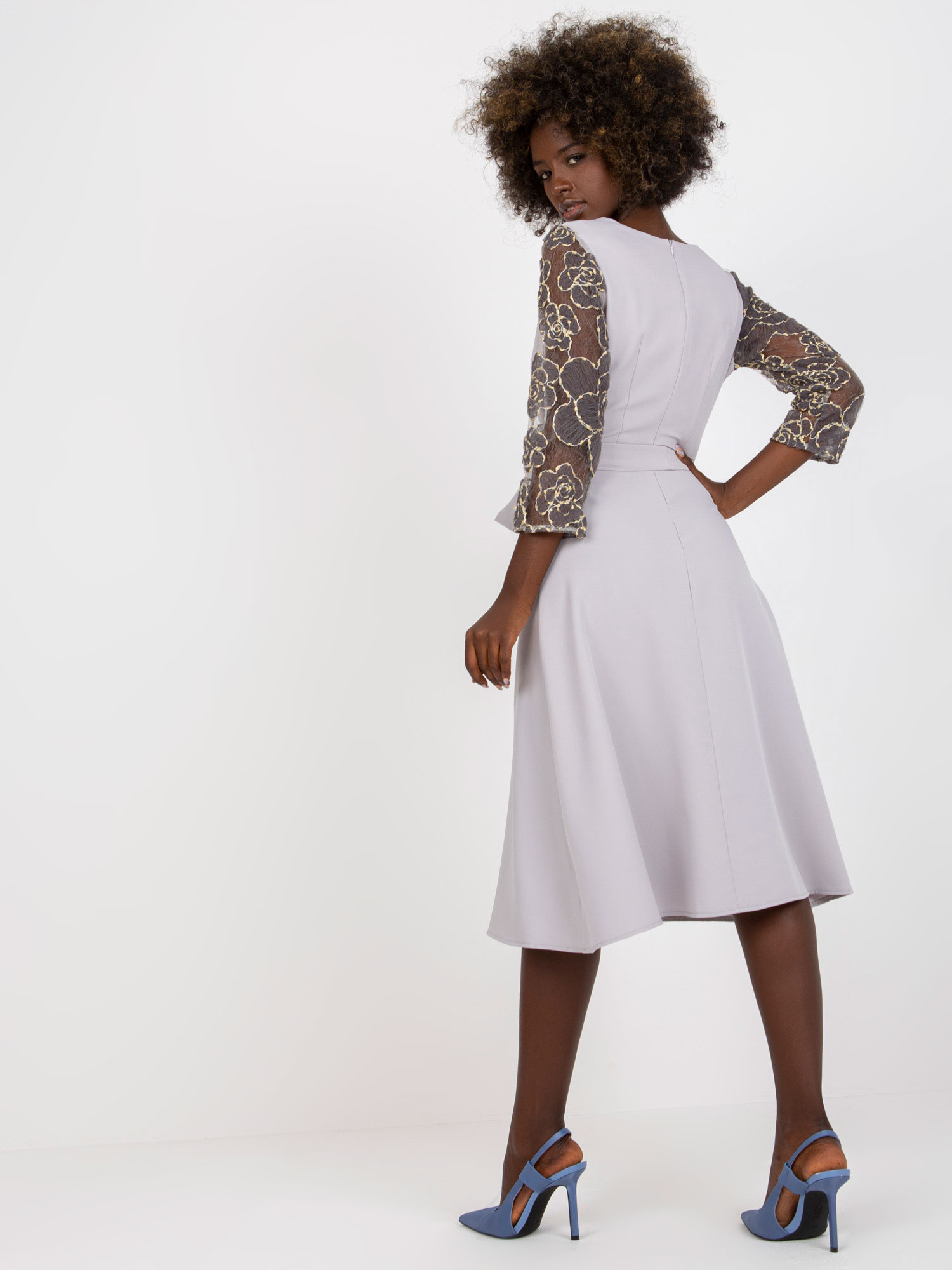 Dress-LK-SK-507860.82P-light gray